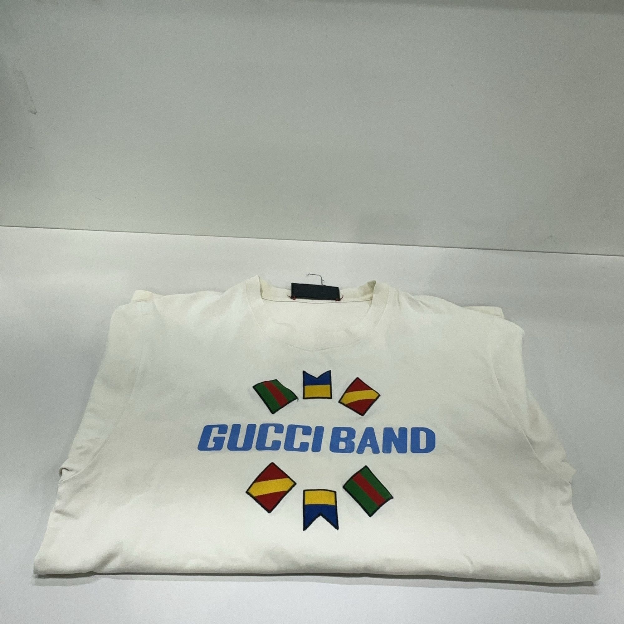 Gucci Gucci Band Logo Print T-Shirt S Size US S / EU 44-46 / 1 - 9 Thumbnail