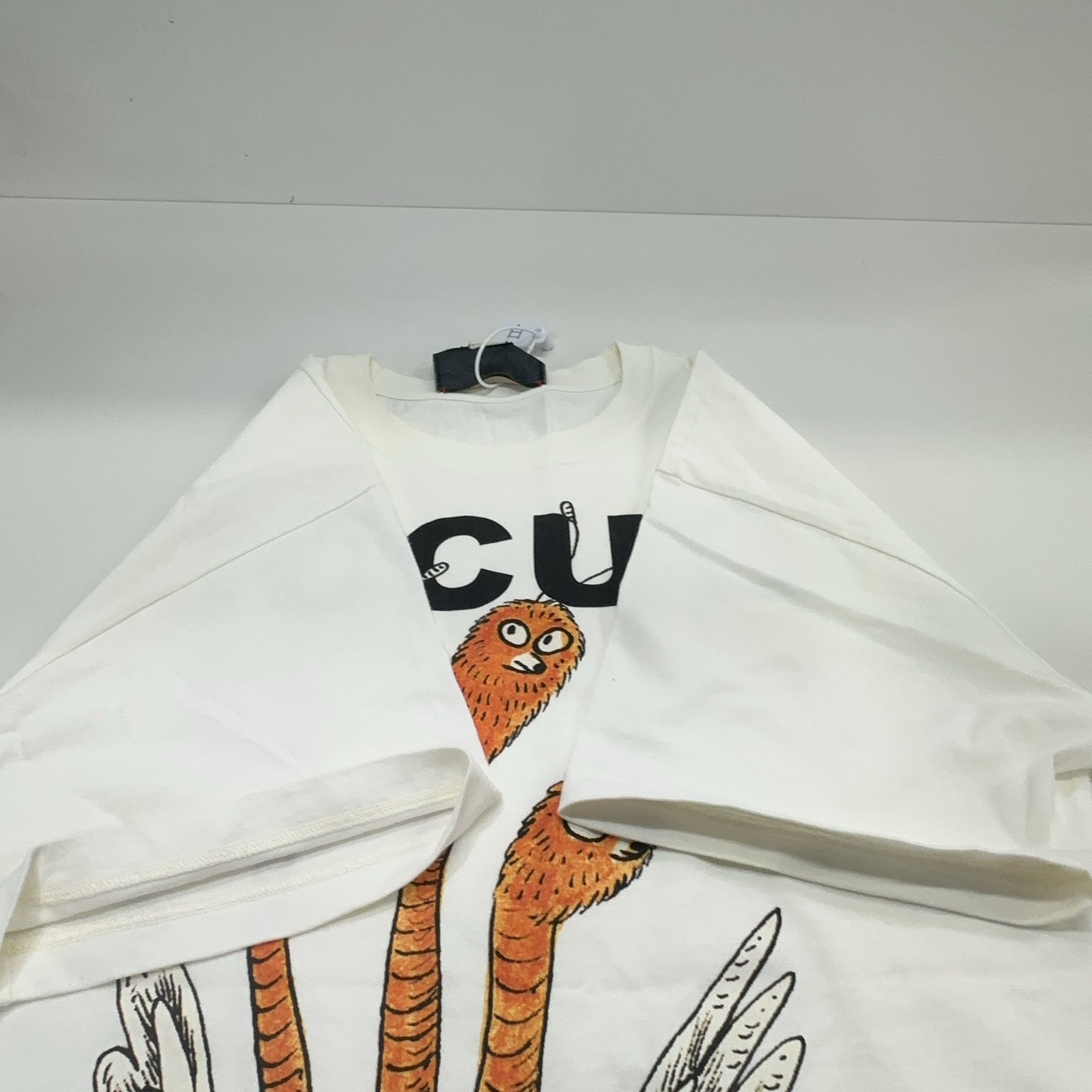 Gucci Gucci ICCUG Cartoon Print T-Shirt Size S Size US S / EU 44-46 / 1 - 10 Thumbnail