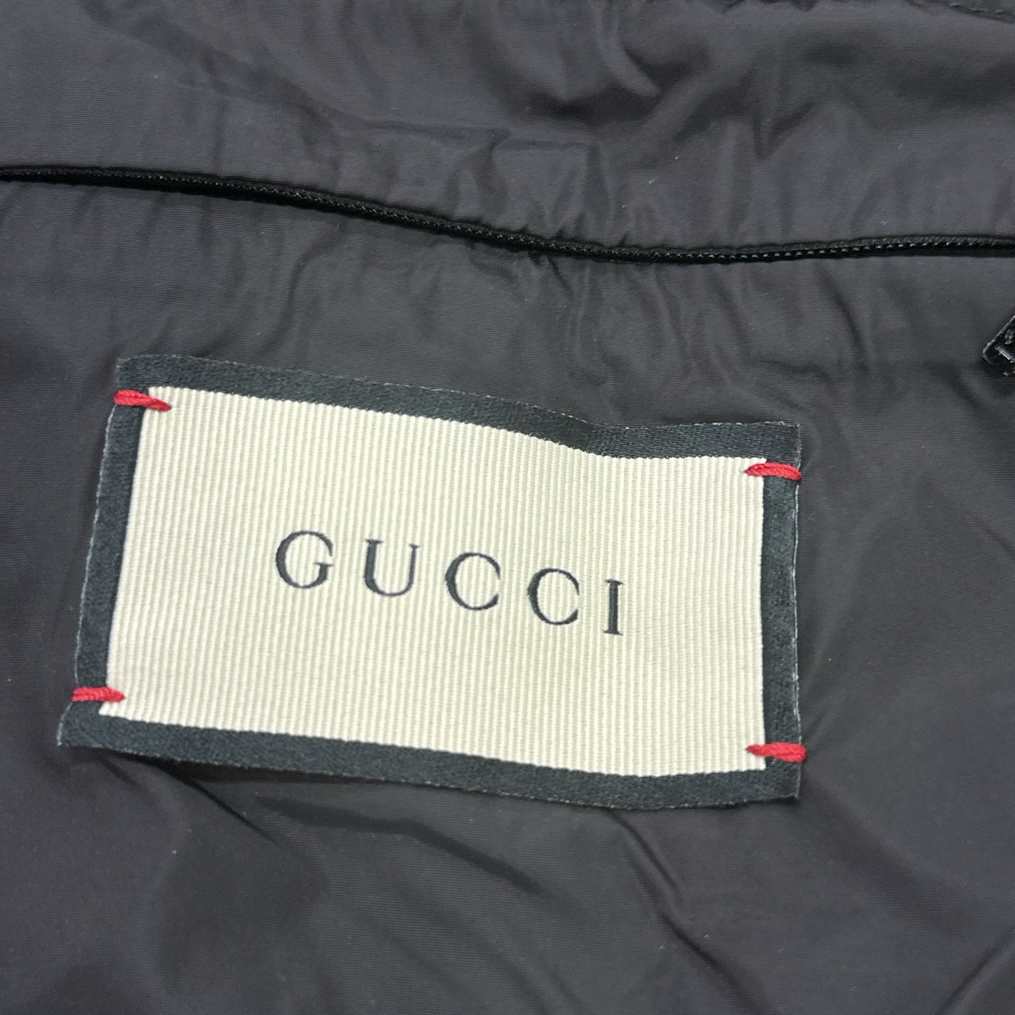 Gucci Gucci Back Logo Print Hooded Jacket Size 46 Size US S / EU 44-46 / 1 - 4 Thumbnail