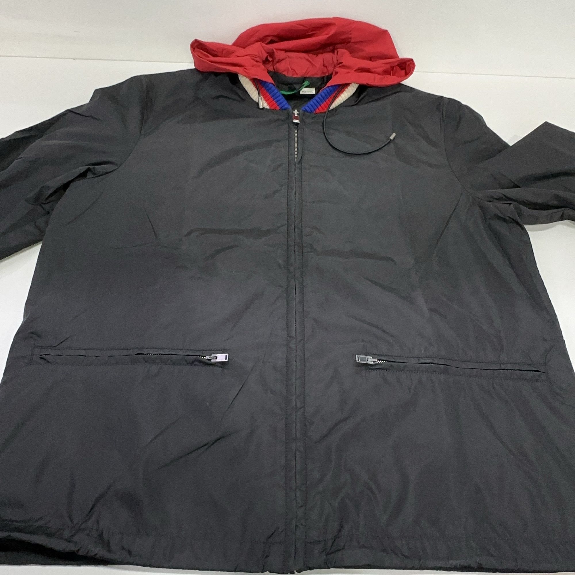 Gucci Gucci Back Logo Print Hooded Jacket Size 46 Size US S / EU 44-46 / 1 - 7 Thumbnail