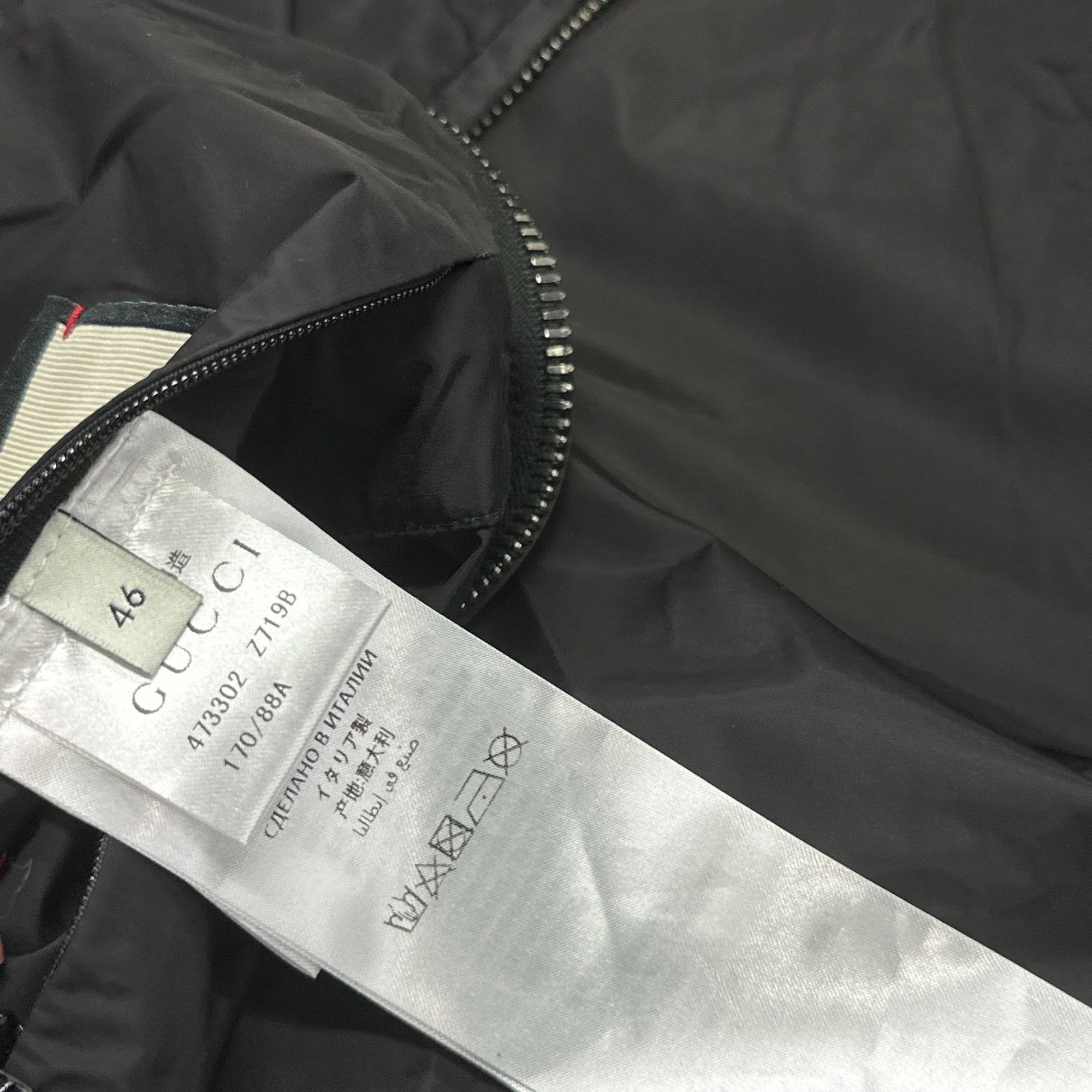 Gucci Gucci Back Logo Print Hooded Jacket Size 46 Size US S / EU 44-46 / 1 - 5 Thumbnail