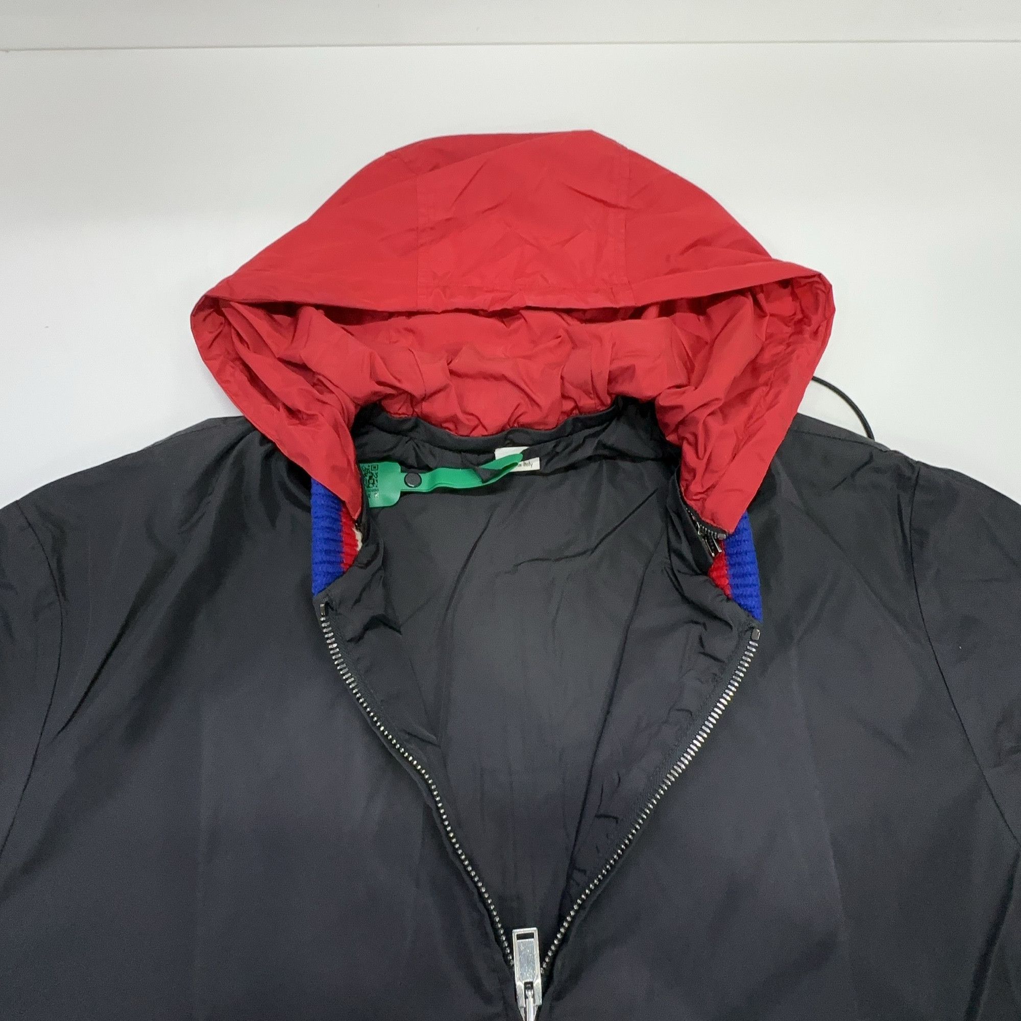 Gucci Gucci Back Logo Print Hooded Jacket Size 46 Size US S / EU 44-46 / 1 - 6 Thumbnail