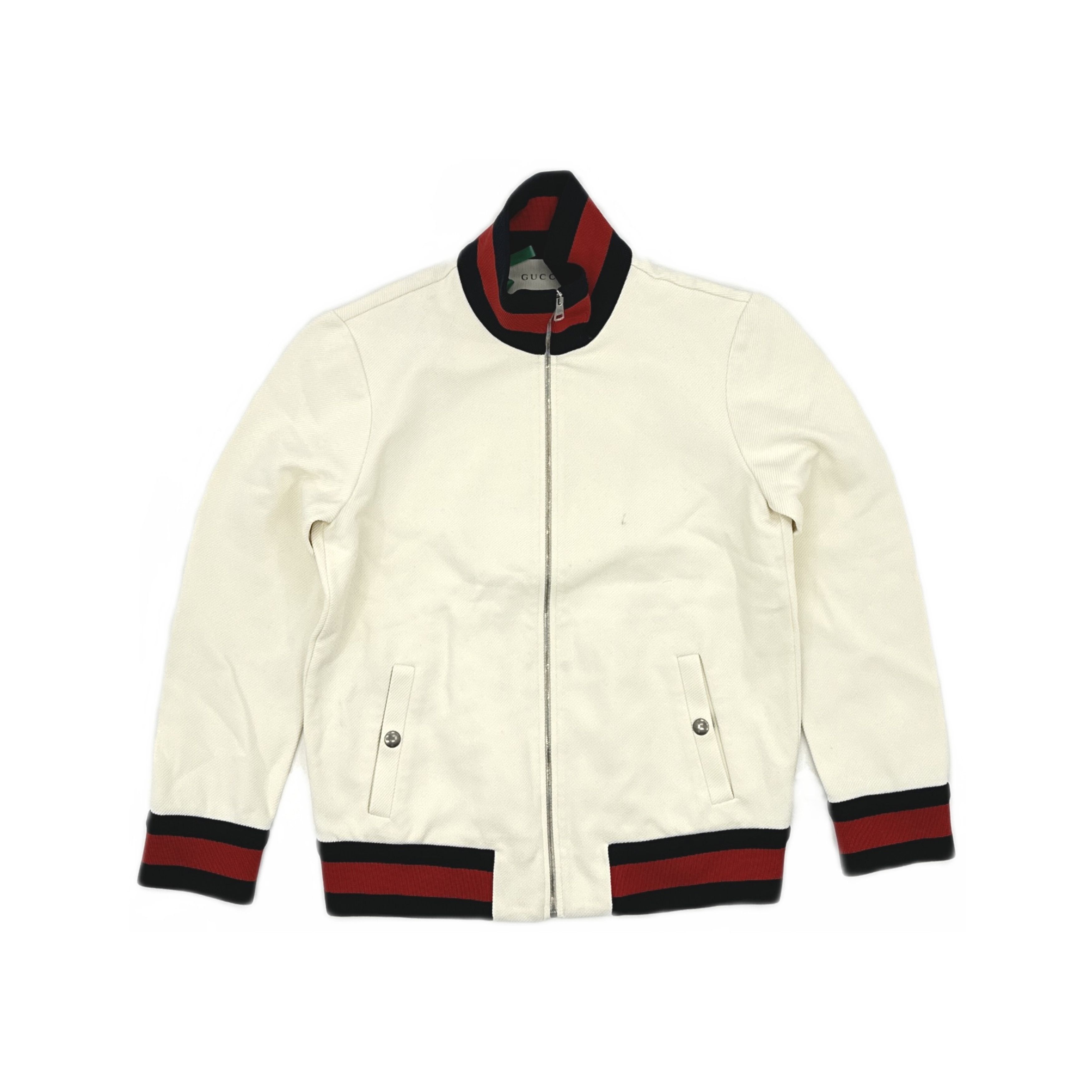 Gucci Gucci Web Trim Bomber Jacket Size M Size M / US 6-8 / IT 42-44 - 2 Thumbnail