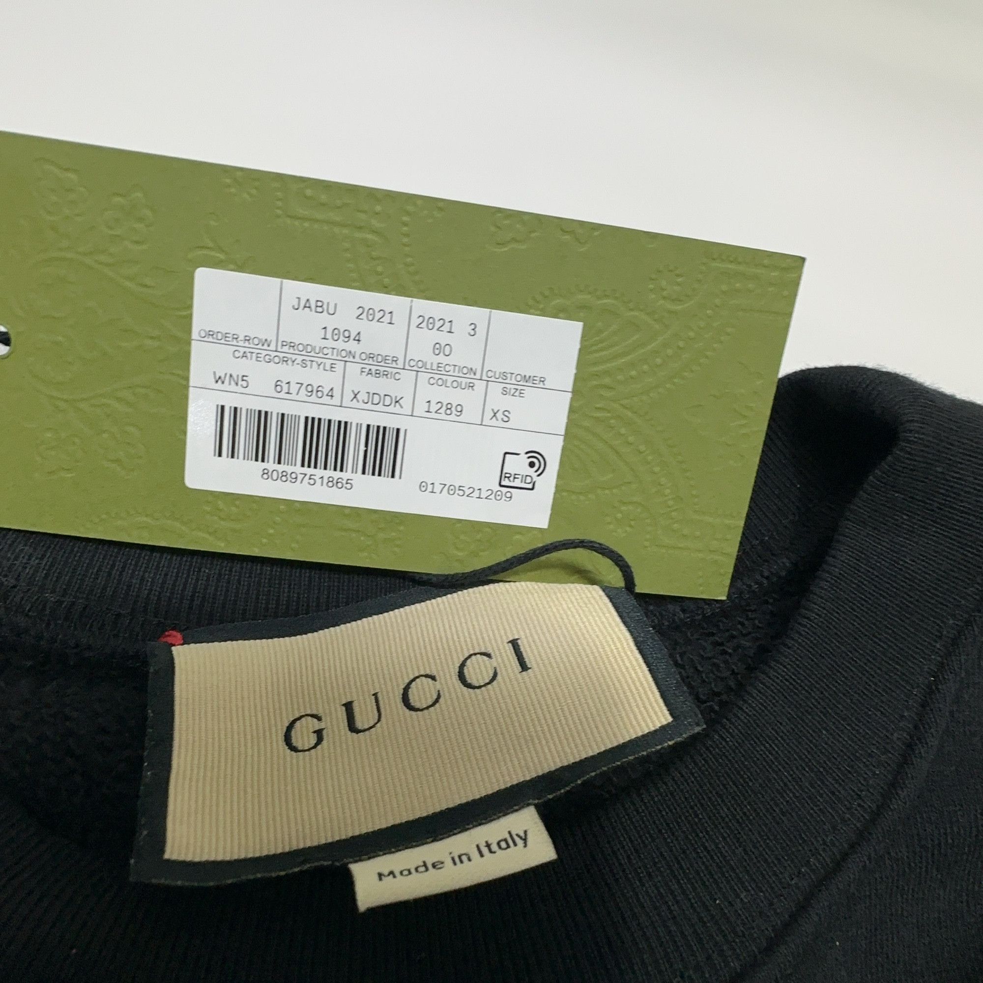 Gucci Gucci Crystal Cat Logo Sweatshirt XS Size XS / US 0-2 / IT 36-38 - 6 Thumbnail