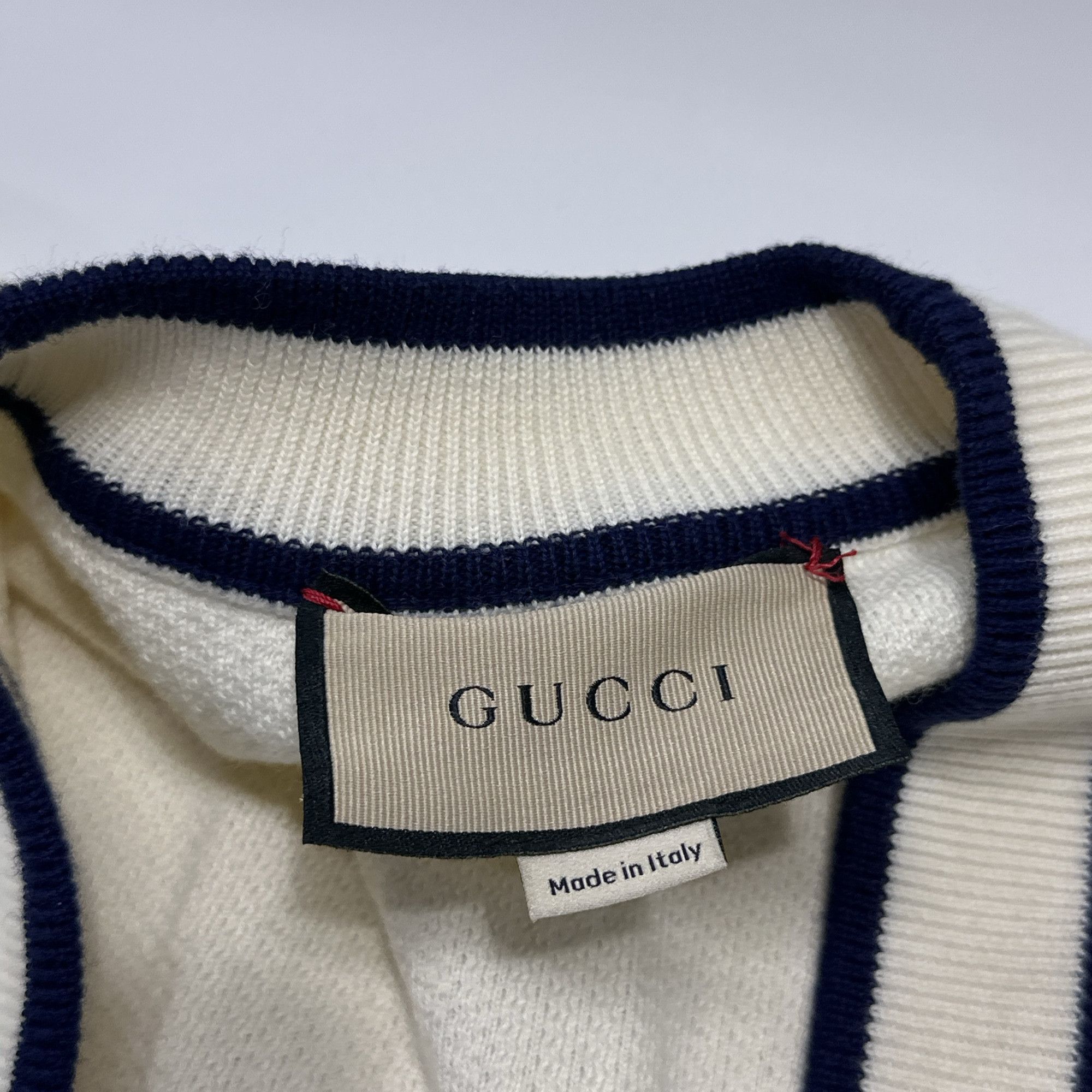 Gucci Gucci Interlocking G Logo Ribbed Cardigan XS Size US XS / EU 42 / 0 - 4 Thumbnail