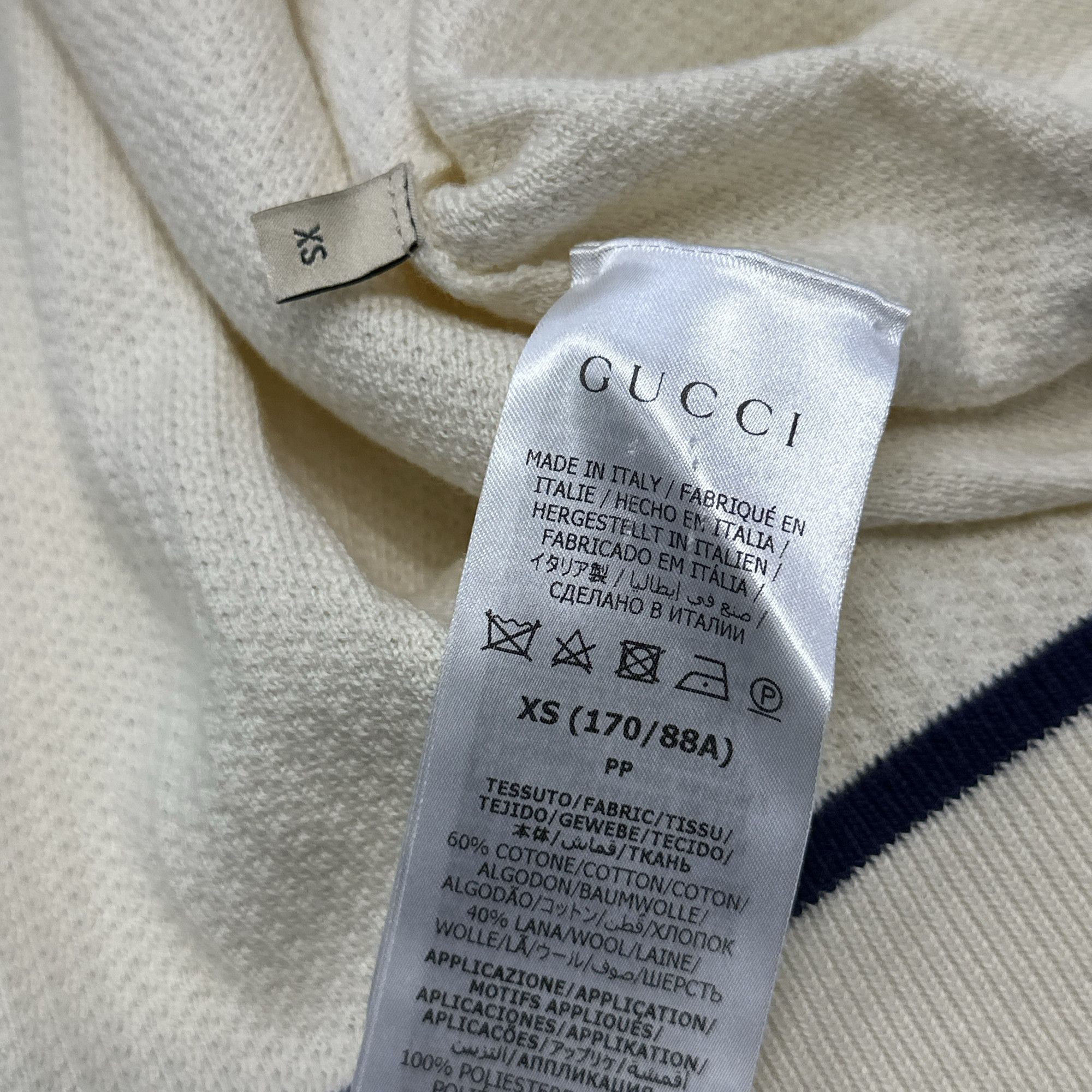 Gucci Gucci Interlocking G Logo Ribbed Cardigan XS Size US XS / EU 42 / 0 - 5 Thumbnail