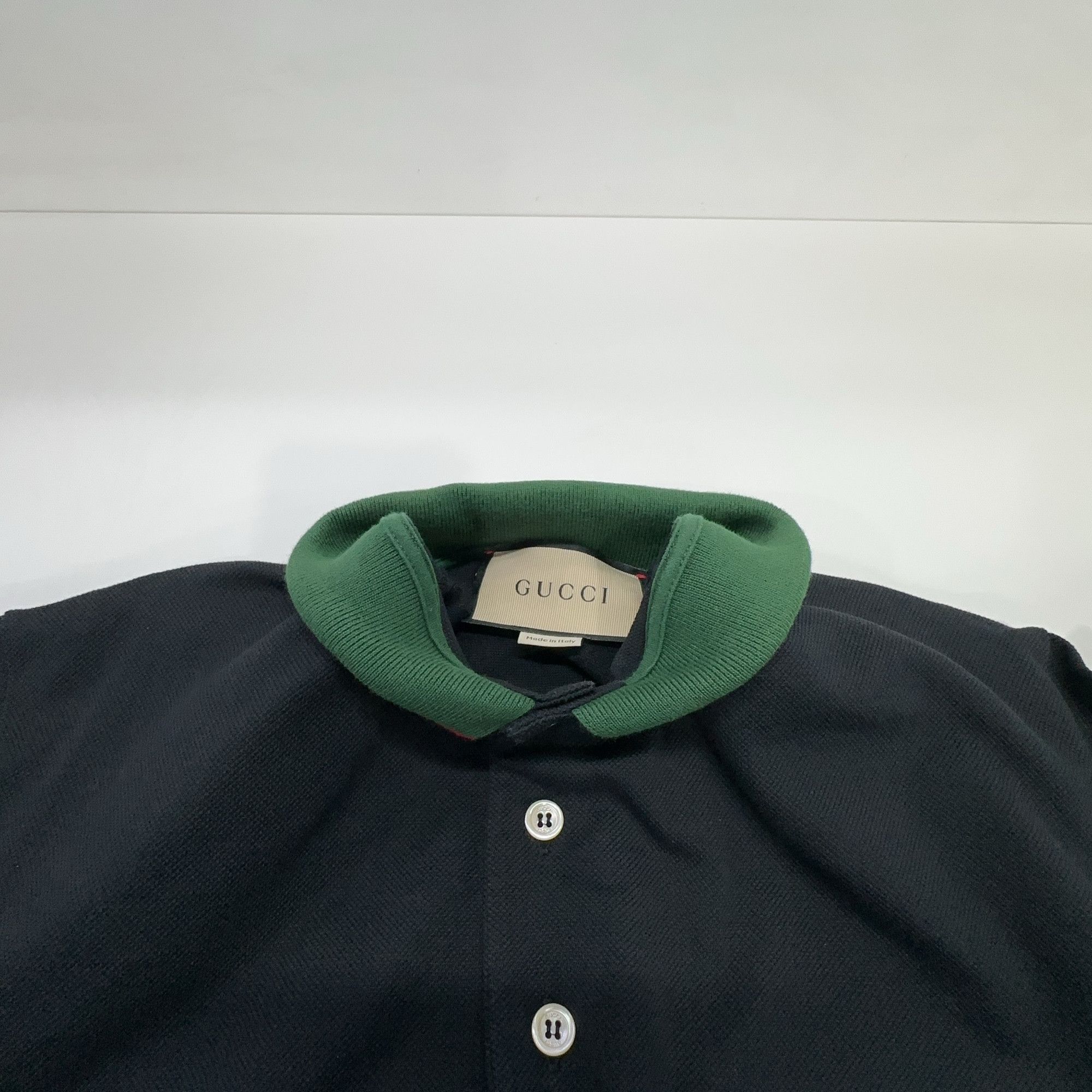 Gucci Gucci Web Collar Polo Shirt S Size US S / EU 44-46 / 1 - 7 Thumbnail