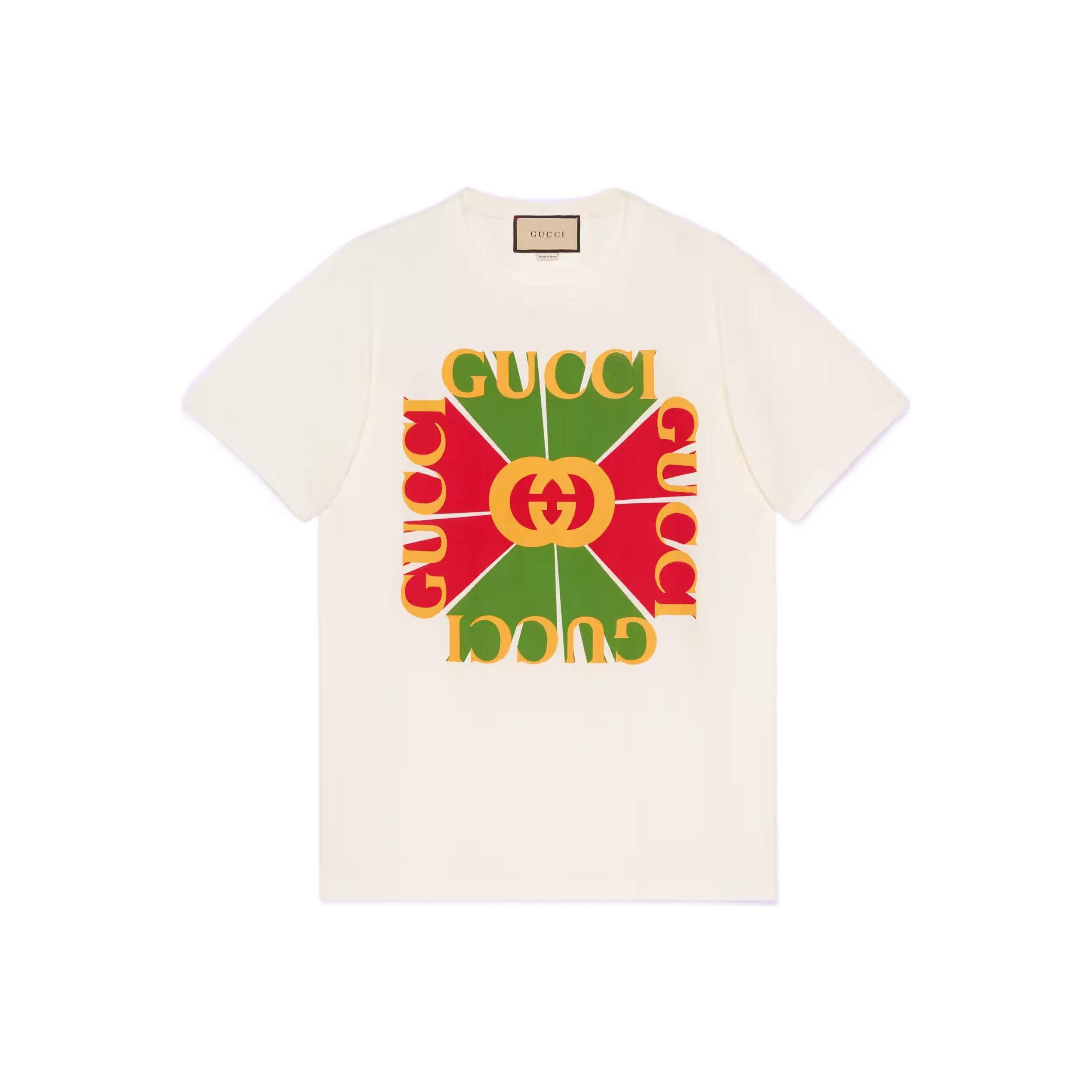 Gucci Gucci Logo Print T-Shirt S Size S / US 4 / IT 40 - 2 Thumbnail