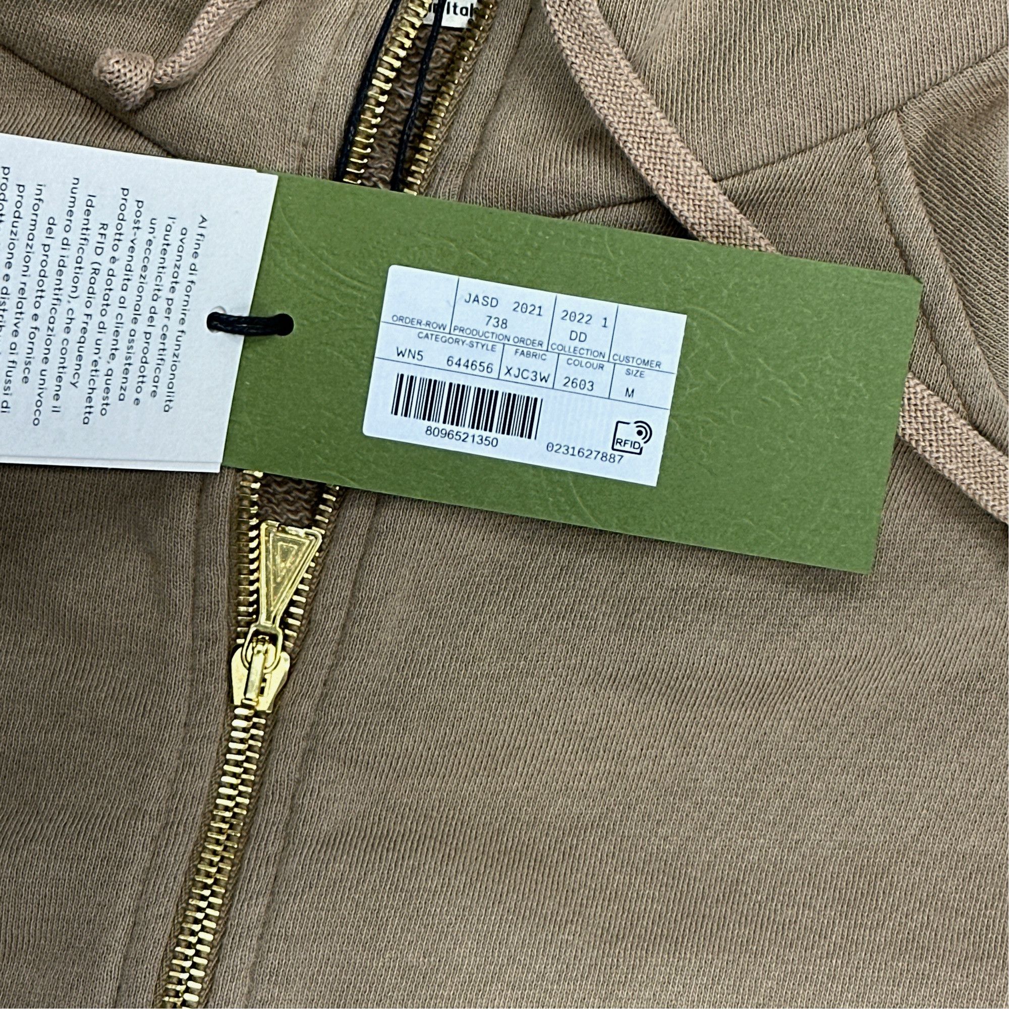 Gucci Gucci Half-Zip Web Detail Hoodie Size M Size M / US 6-8 / IT 42-44 - 3 Thumbnail