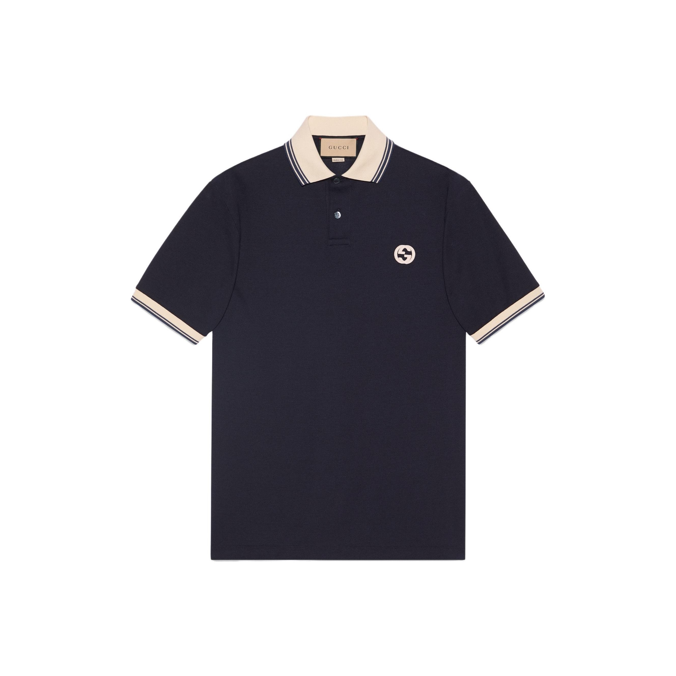 Gucci Gucci Striped Trim Polo Shirt XL Size US XL / EU 56 / 4 - 2 Thumbnail