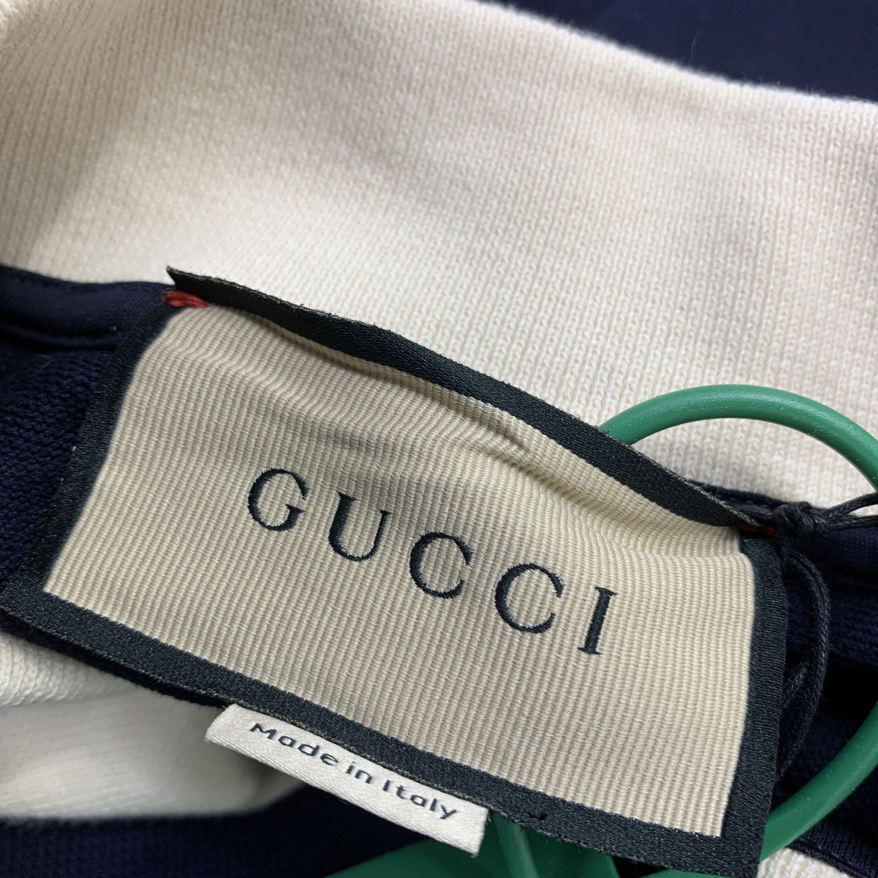 Gucci Gucci Striped Trim Polo Shirt XL Size US XL / EU 56 / 4 - 3 Thumbnail