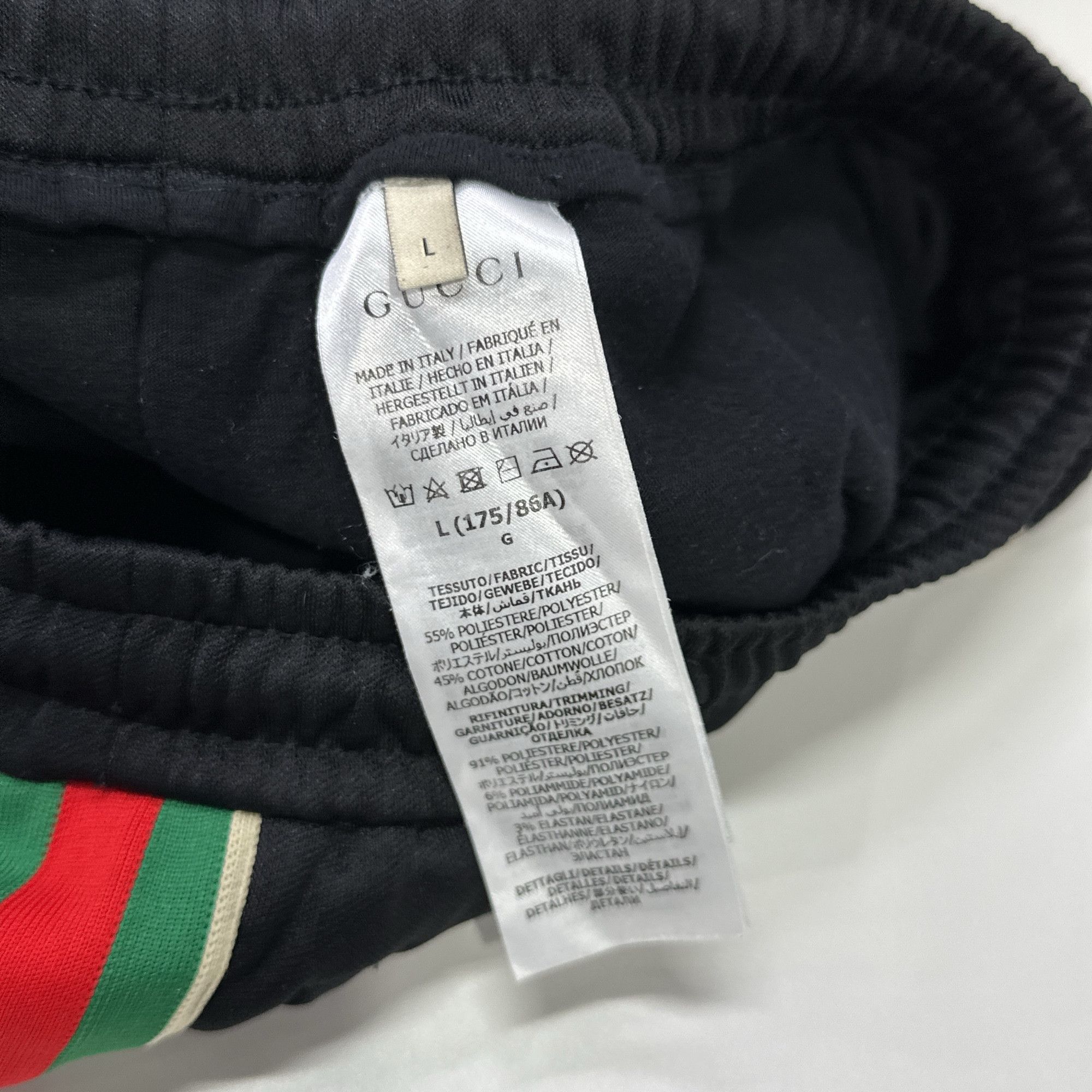 Gucci Gucci Web Stripe Jersey Track Pants Size L Size US 34 / EU 50 - 6 Thumbnail