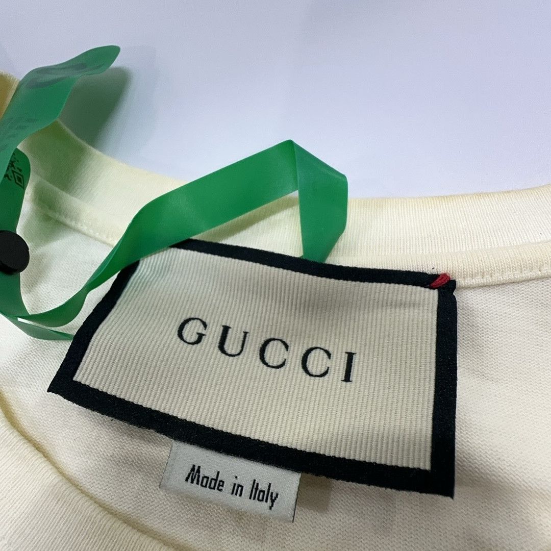 Gucci Gucci Tennis Racket Graphics T-Shirt US S Size US S / EU 44-46 / 1 - 4 Thumbnail