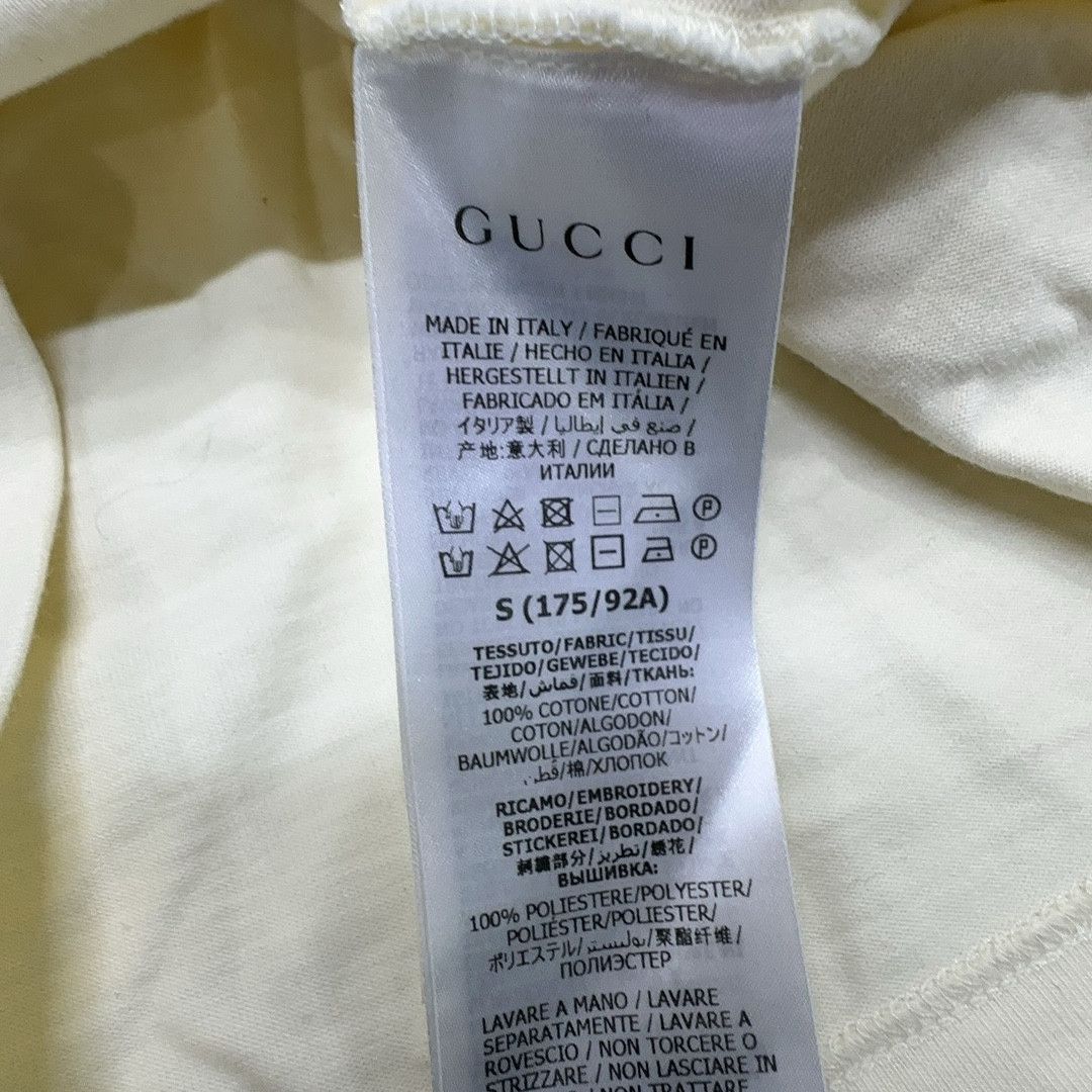 Gucci Gucci Tennis Racket Graphics T-Shirt US S Size US S / EU 44-46 / 1 - 5 Thumbnail