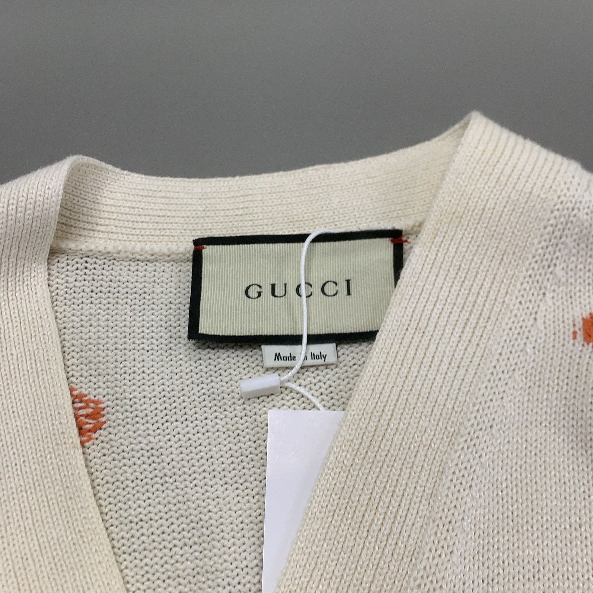 Gucci Gucci Symbol Jacquard Linen Cardigan XS Size US XS / EU 42 / 0 - 4 Thumbnail