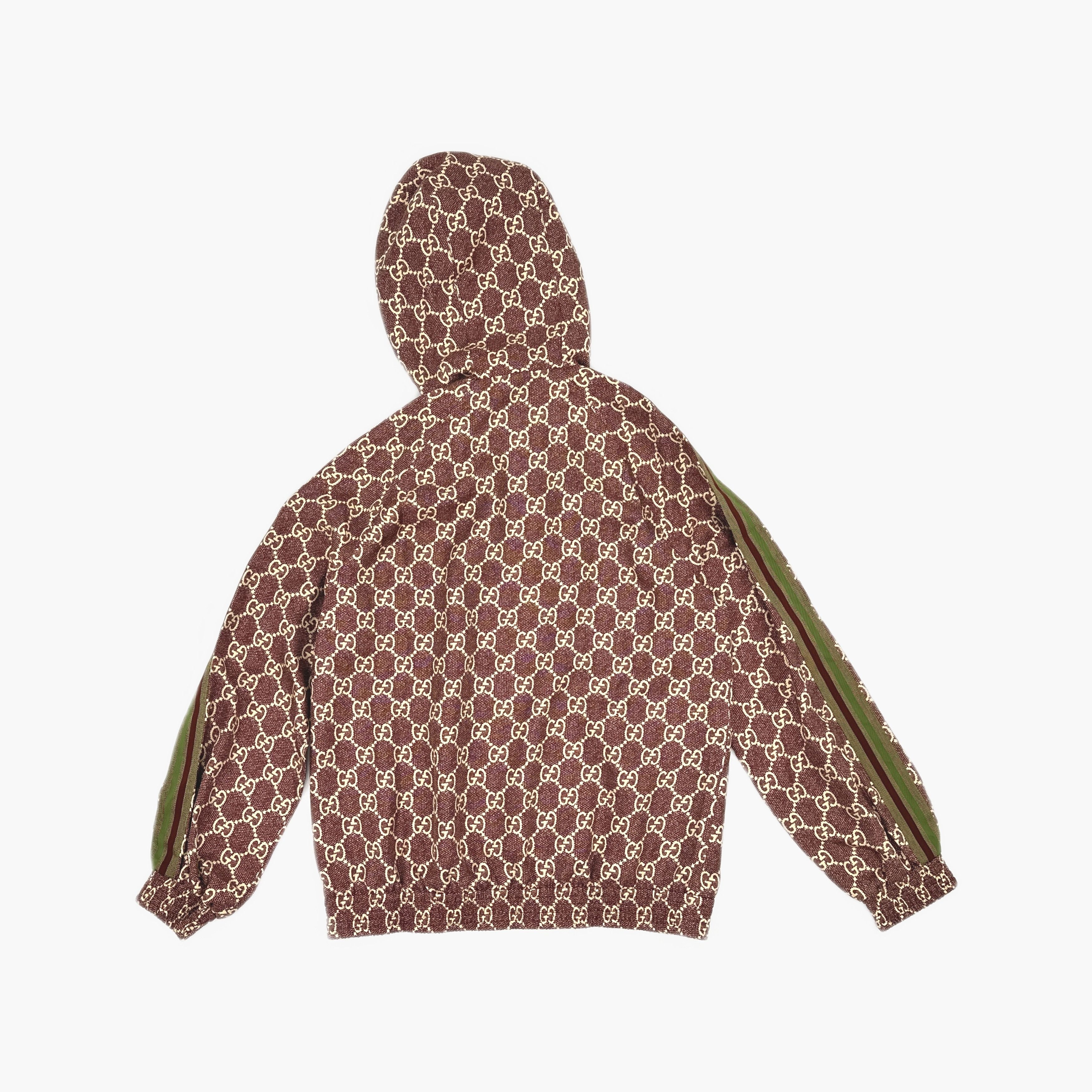 Gucci Gucci GG Supreme Silk Hooded Jacket XL Size XL / US 12-14 / IT 48-50 - 3 Thumbnail