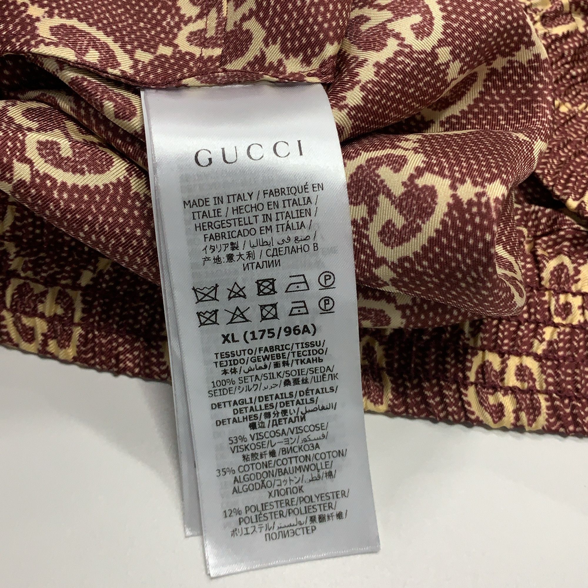Gucci Gucci GG Supreme Silk Hooded Jacket XL Size XL / US 12-14 / IT 48-50 - 4 Thumbnail
