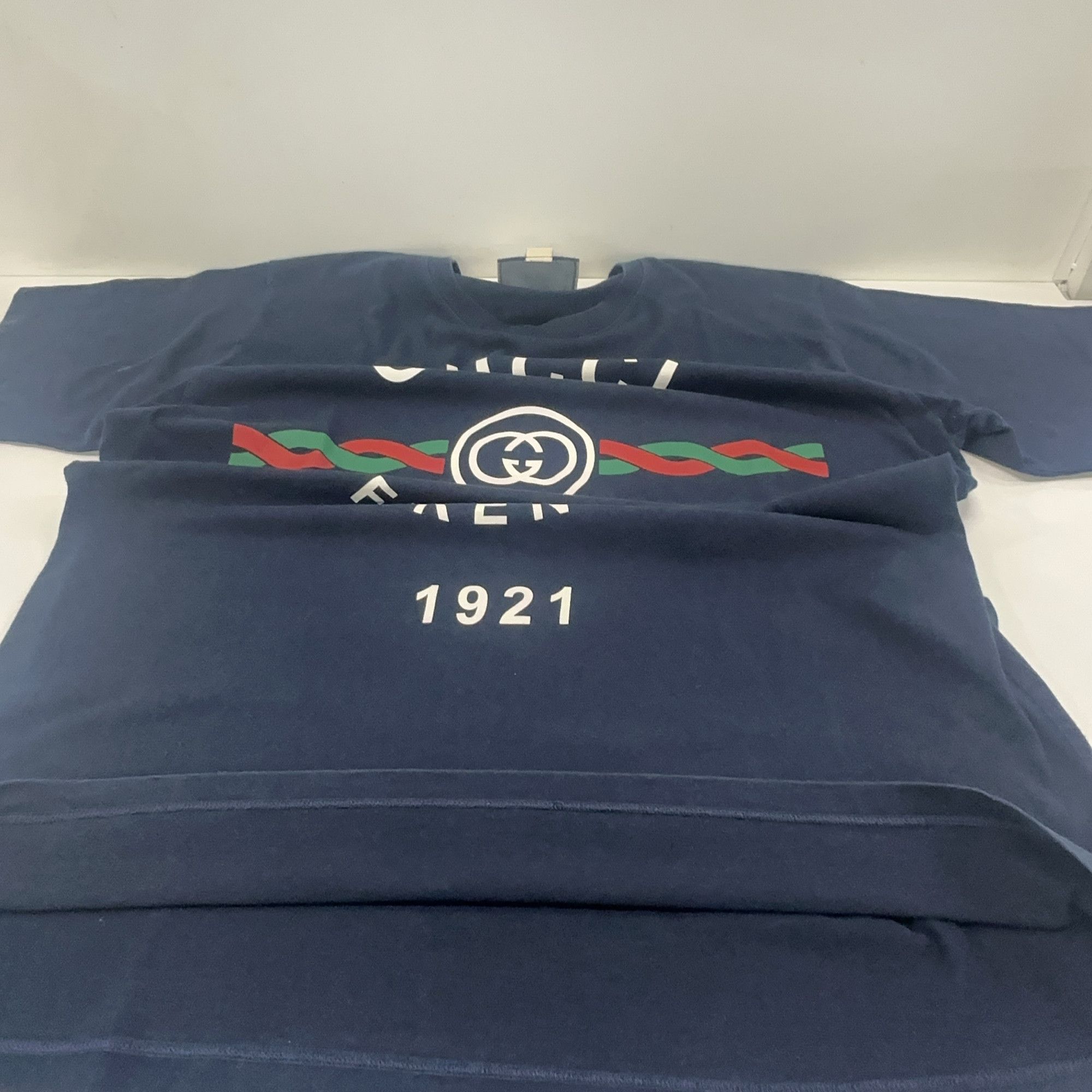 Gucci Gucci SS22 Lido Firenze 1921 Logo T-Shirt L Size US L / EU 52-54 / 3 - 9 Thumbnail