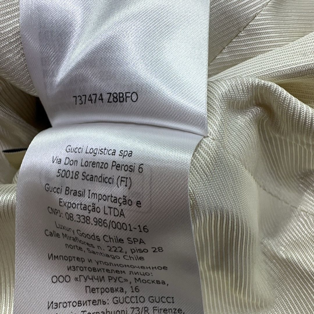 Gucci Gucci Ivory Wool Belted Jacket IT 40 Size S / US 4 / IT 40 - 7 Thumbnail