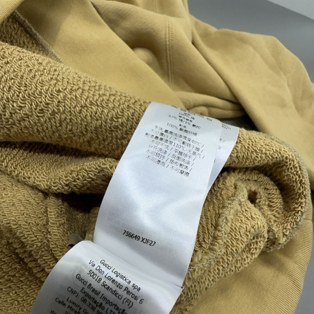 Gucci Gucci Interlocking G Logo Hoodie Beige Size M Size US M / EU 48-50 / 2 - 4 Thumbnail