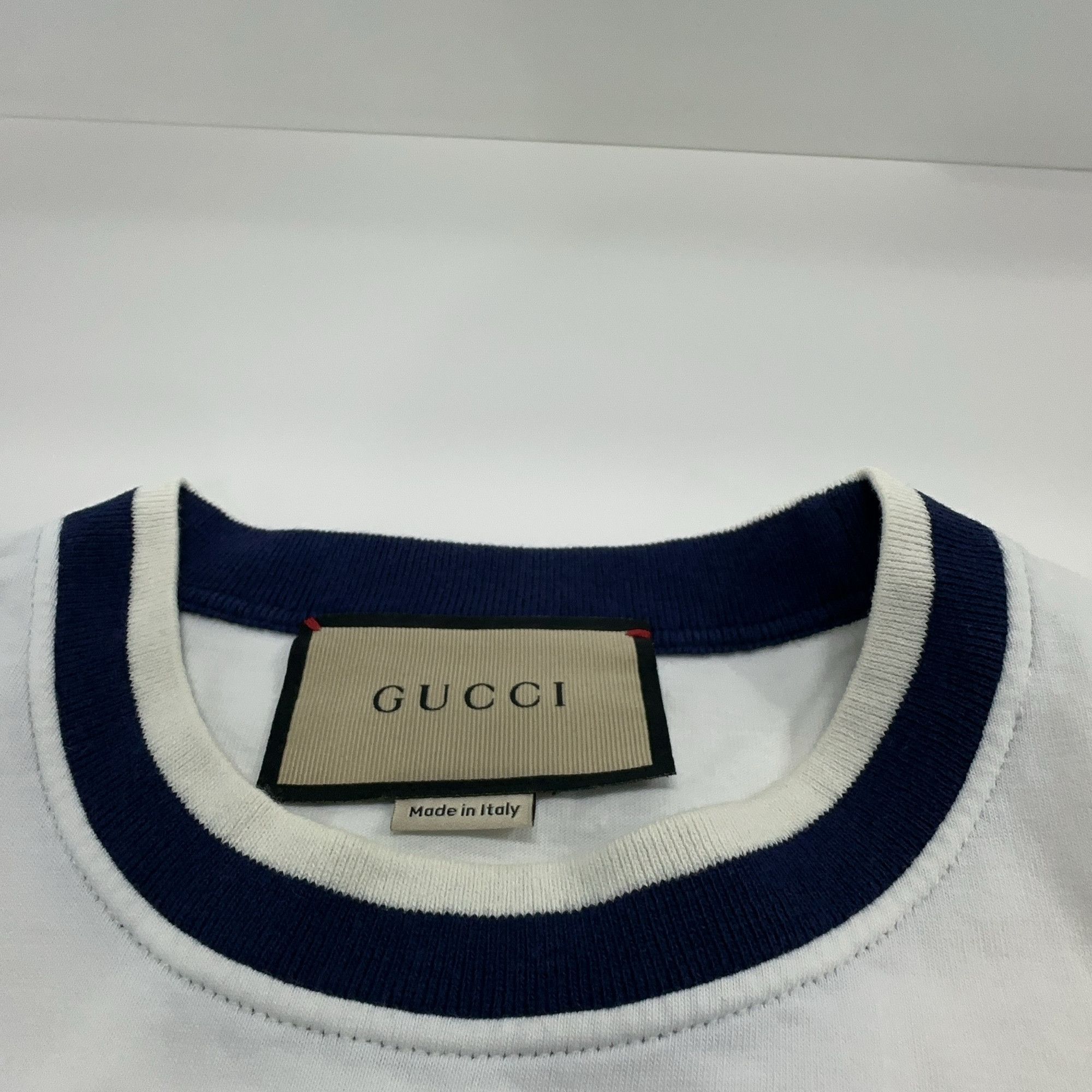 Gucci Gucci Interlocking G Logo Ringer T-Shirt Size M Size M / US 6-8 / IT 42-44 - 7 Thumbnail