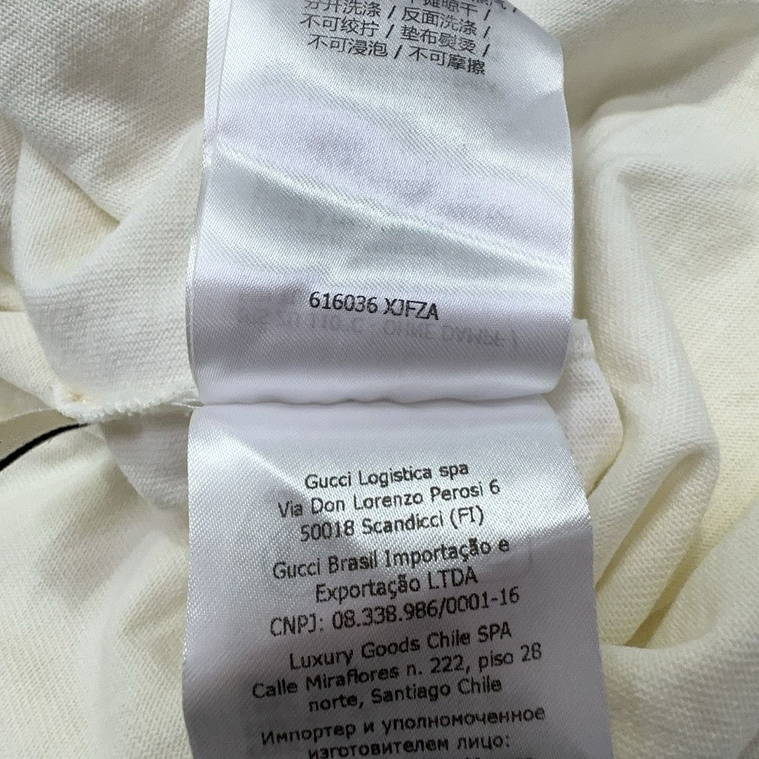 Gucci Gucci Embroidered City Logo T-Shirt Size M Size US M / EU 48-50 / 2 - 7 Thumbnail