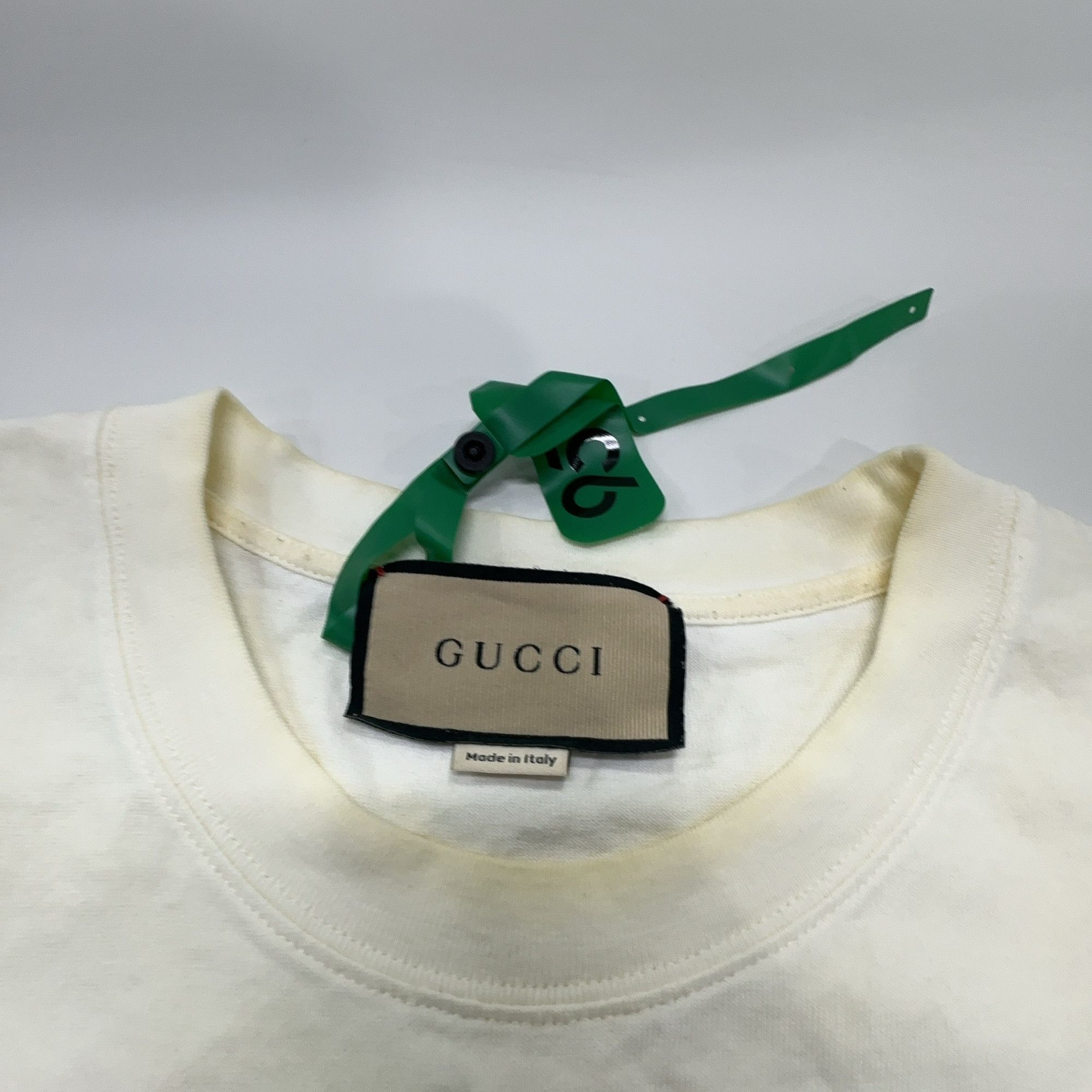 Gucci Gucci Embroidered City Logo T-Shirt Size M Size US M / EU 48-50 / 2 - 8 Thumbnail
