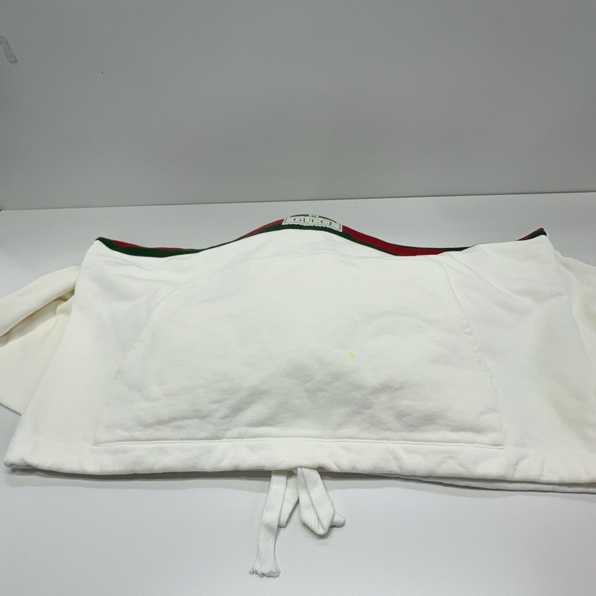 Gucci Gucci Web Stripe Half Zip Hoodie Size M Size US M / EU 48-50 / 2 - 10 Thumbnail