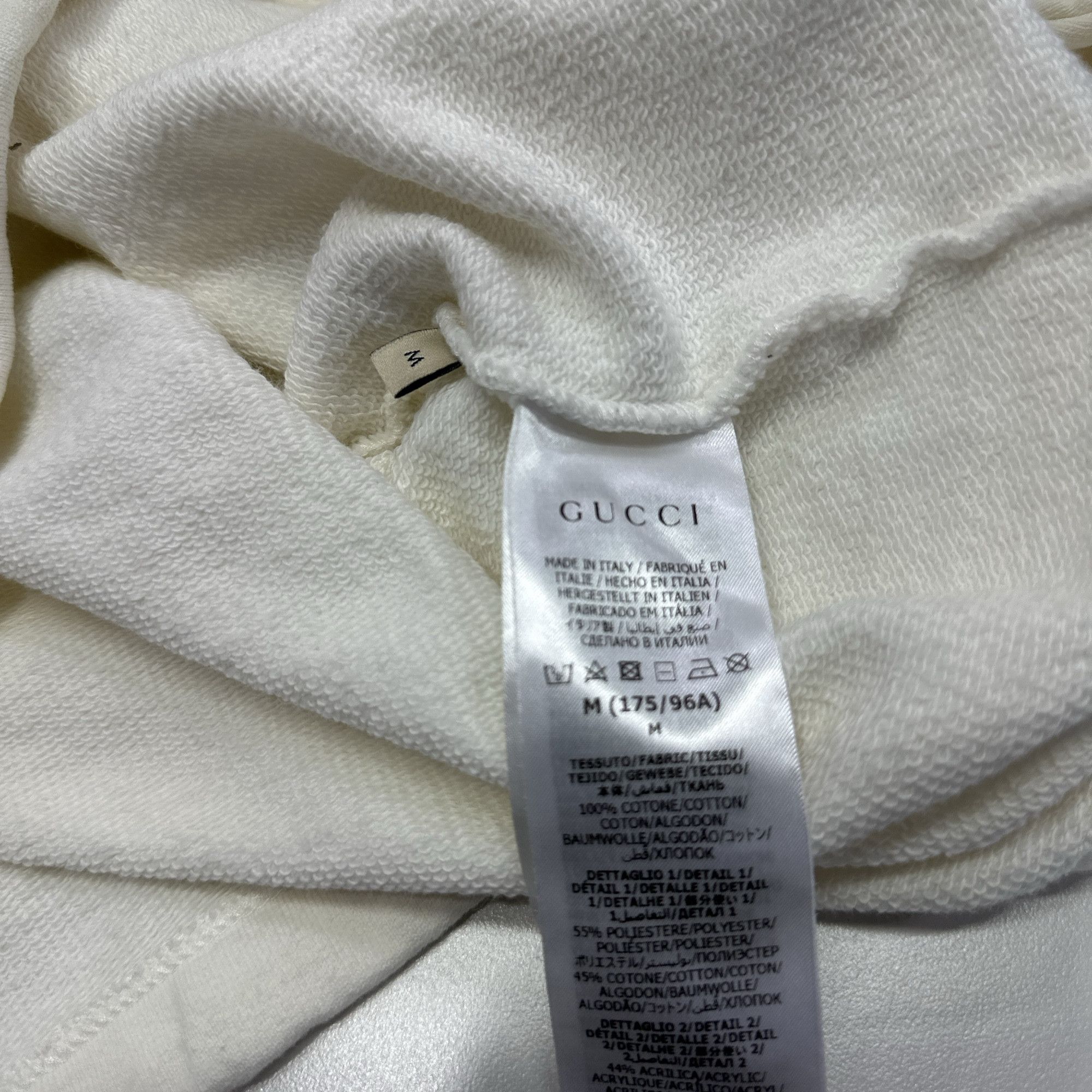 Gucci Gucci Web Stripe Half Zip Hoodie Size M Size US M / EU 48-50 / 2 - 4 Thumbnail