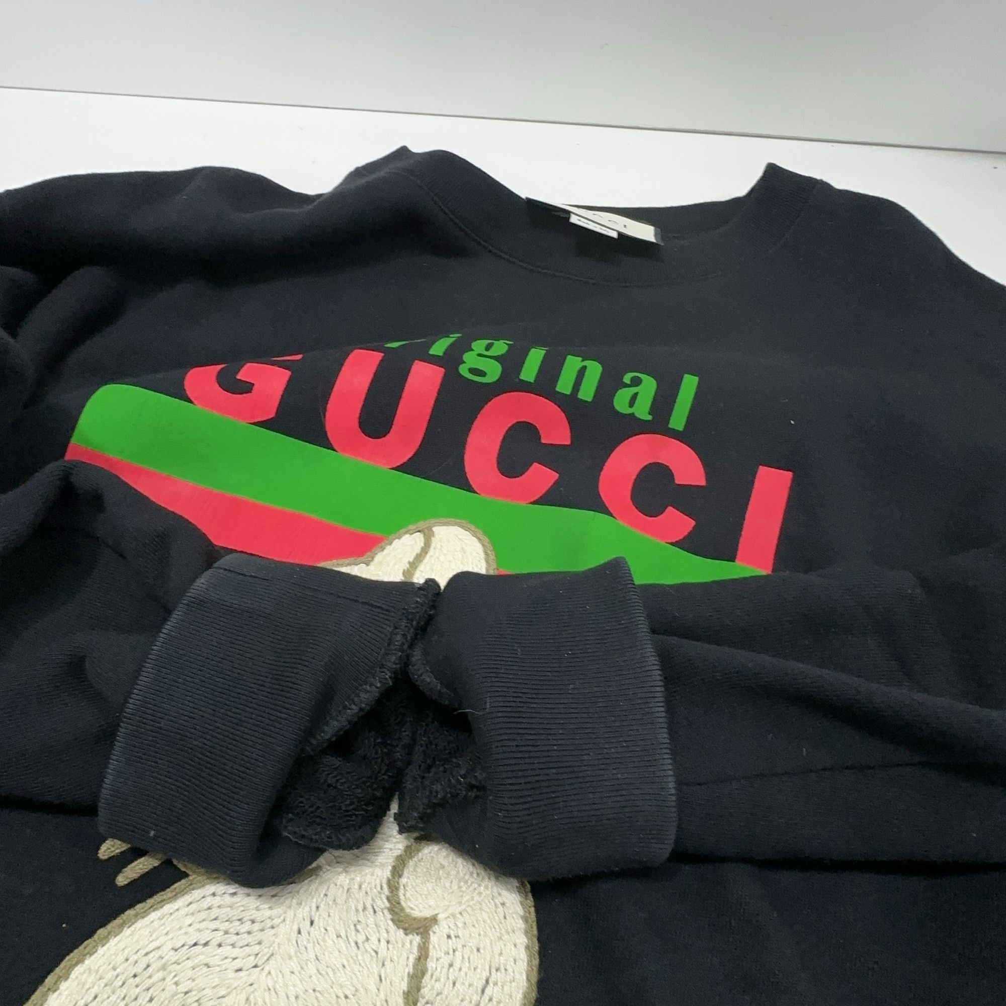 Gucci Gucci Cat Patch Logo Sweatshirt Size S Size S / US 4 / IT 40 - 12 Thumbnail