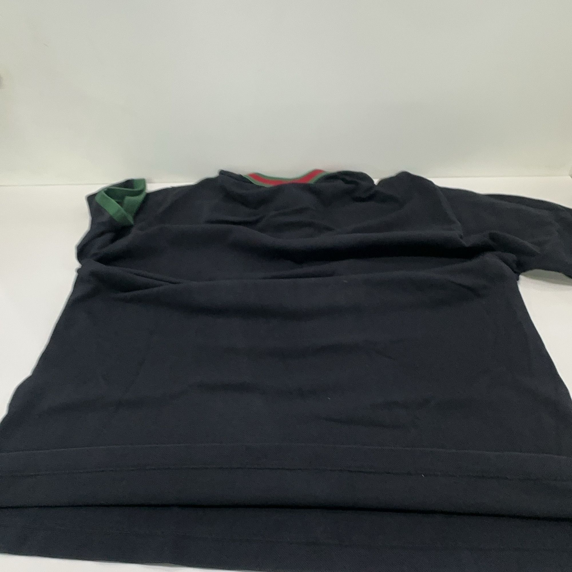 Gucci Gucci Web Stripe Collar Polo Shirt Size XXL Size US XXL / EU 58 / 5 - 12 Thumbnail
