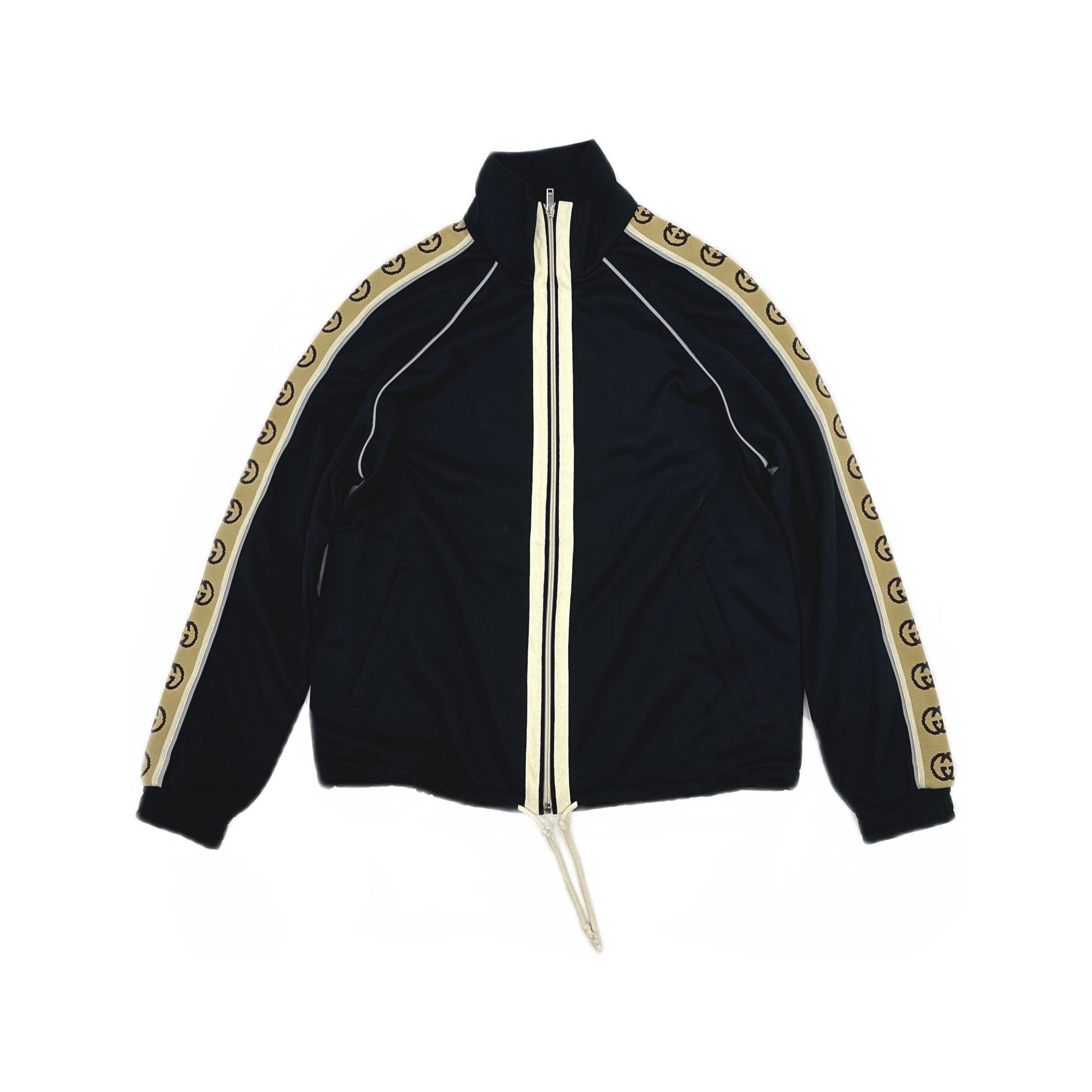 Gucci Gucci Logo Stripe Track Jacket Size S Size US S / EU 44-46 / 1 - 2 Thumbnail