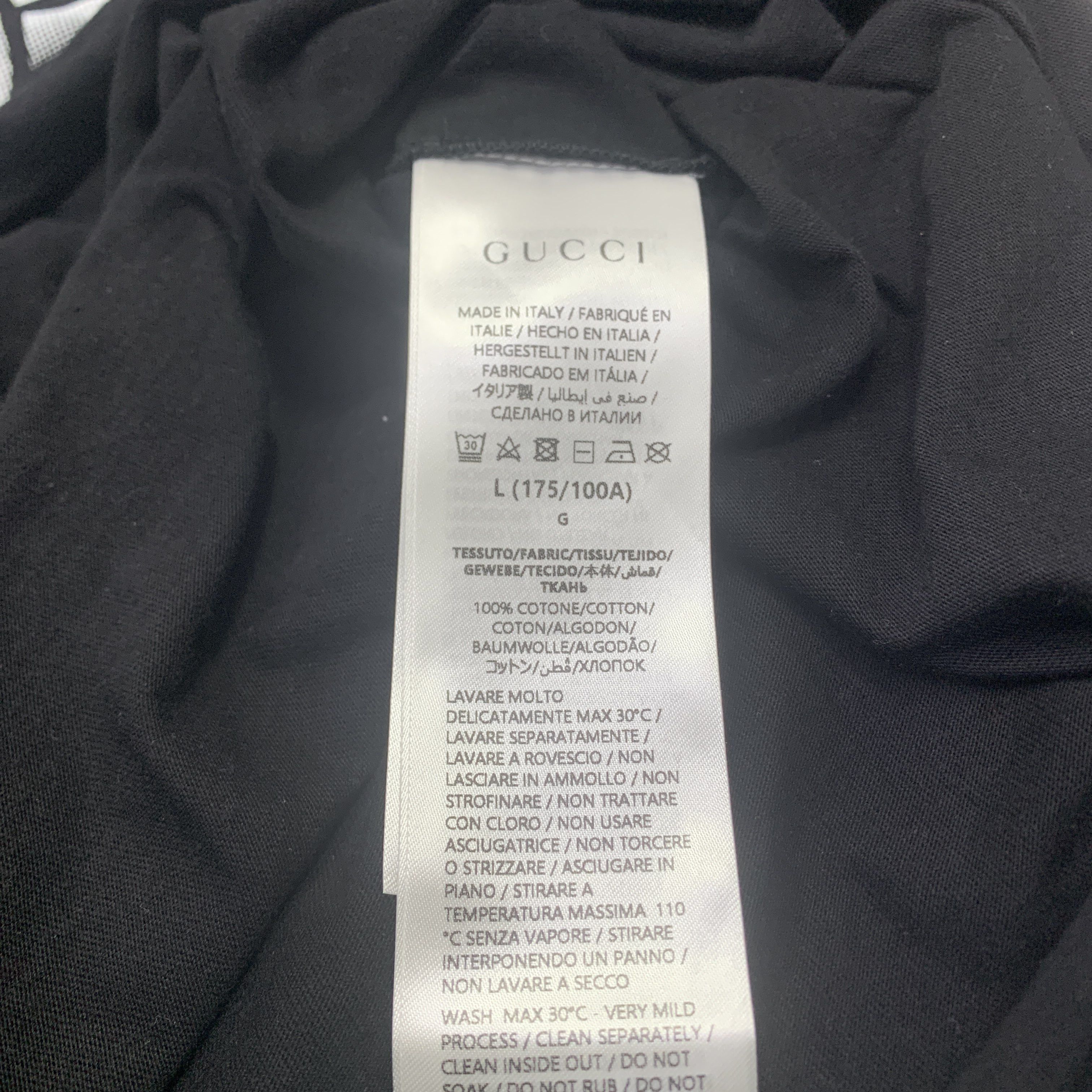 Gucci Gucci Lido Logo Print T-Shirt Size L Size US L / EU 52-54 / 3 - 4 Thumbnail