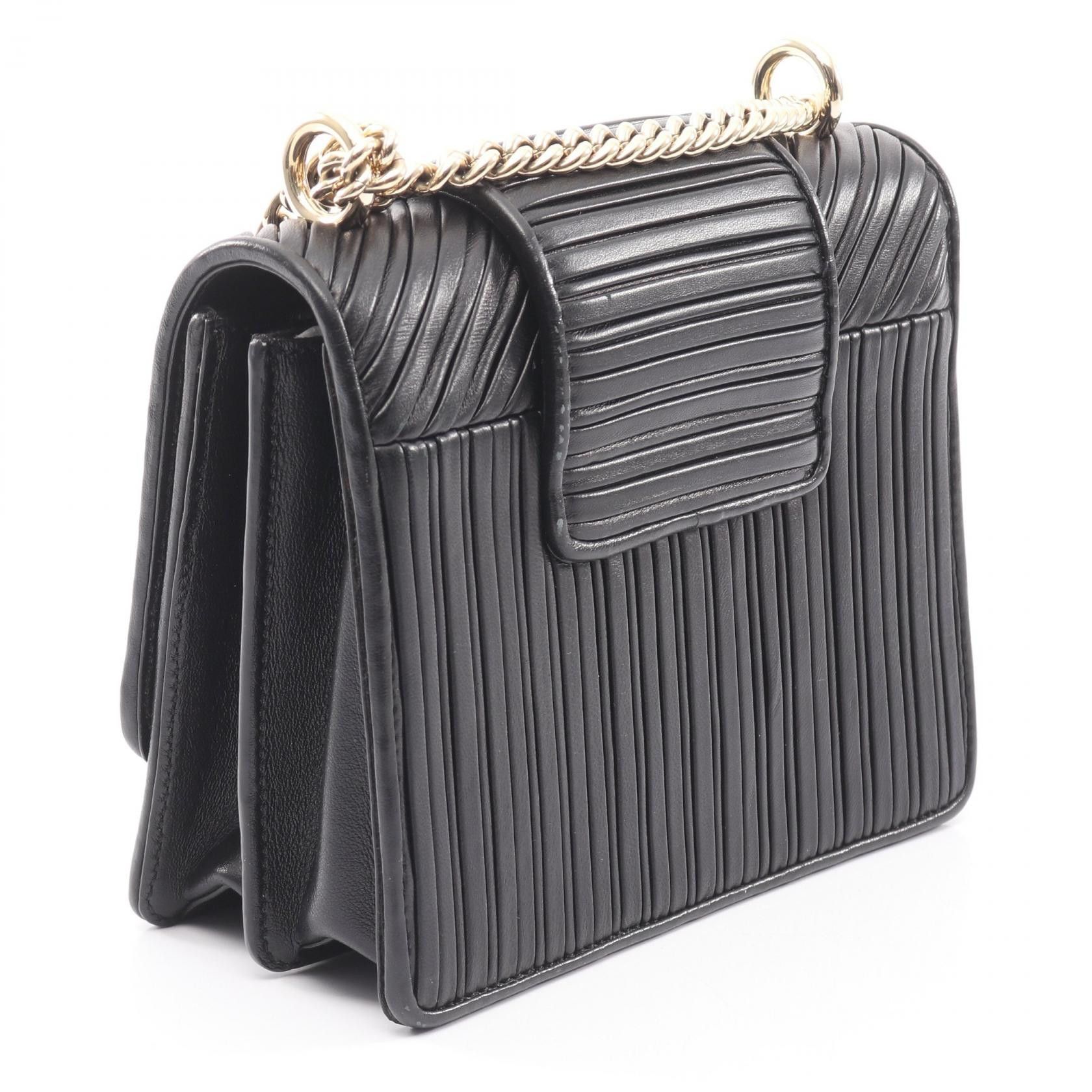 Roger Vivier Roger Vivier Roger Vivier Tres Vivier leather shoulder bag Leather Shoulder Bag DUTY FREE for USA Size ONE SIZE - 2 Thumbnail