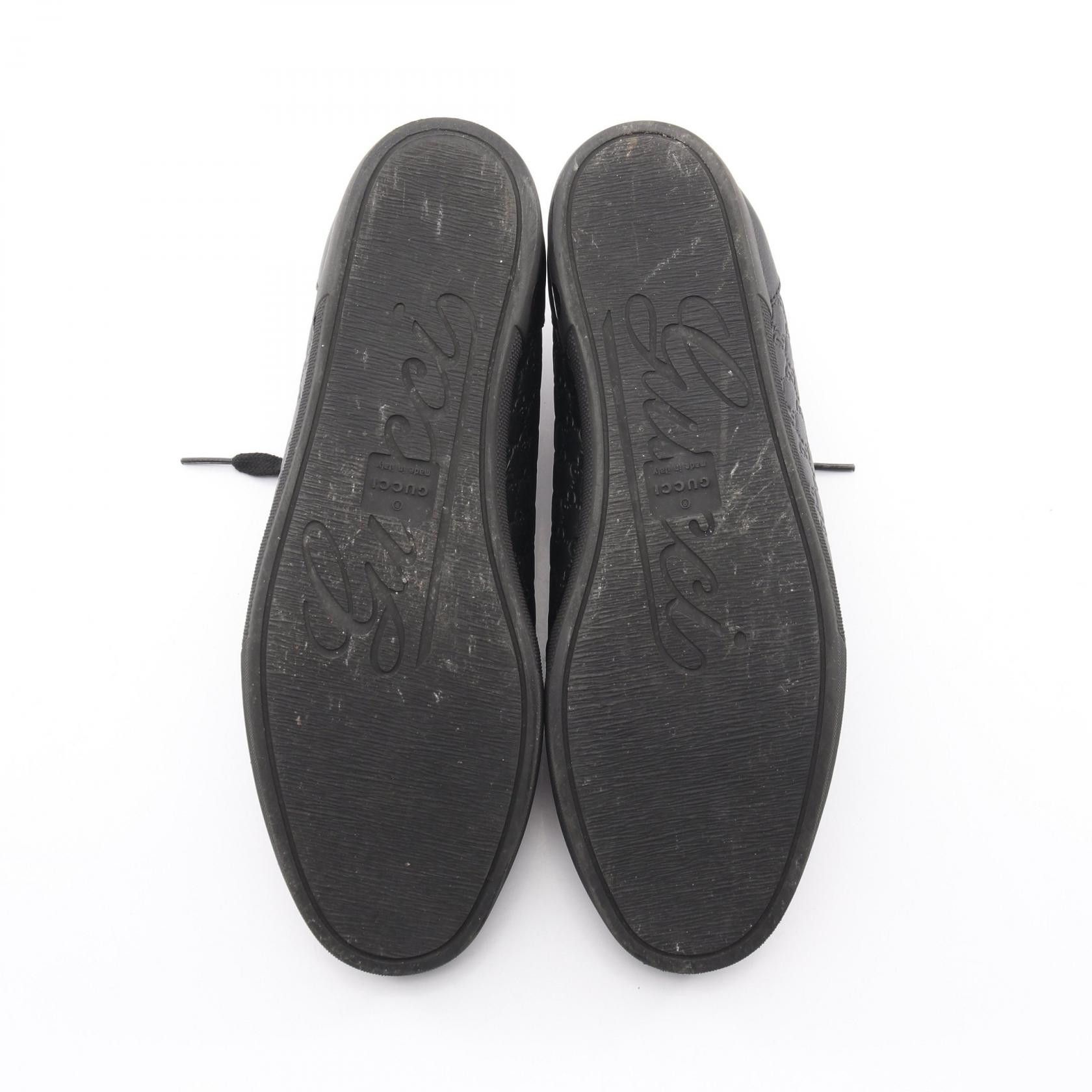 Gucci Gucci Gucci Micro Guccissima Leather Sneakers Leather Shoes 391499 DUTY FREE for USA Size ONE SIZE - 4 Thumbnail