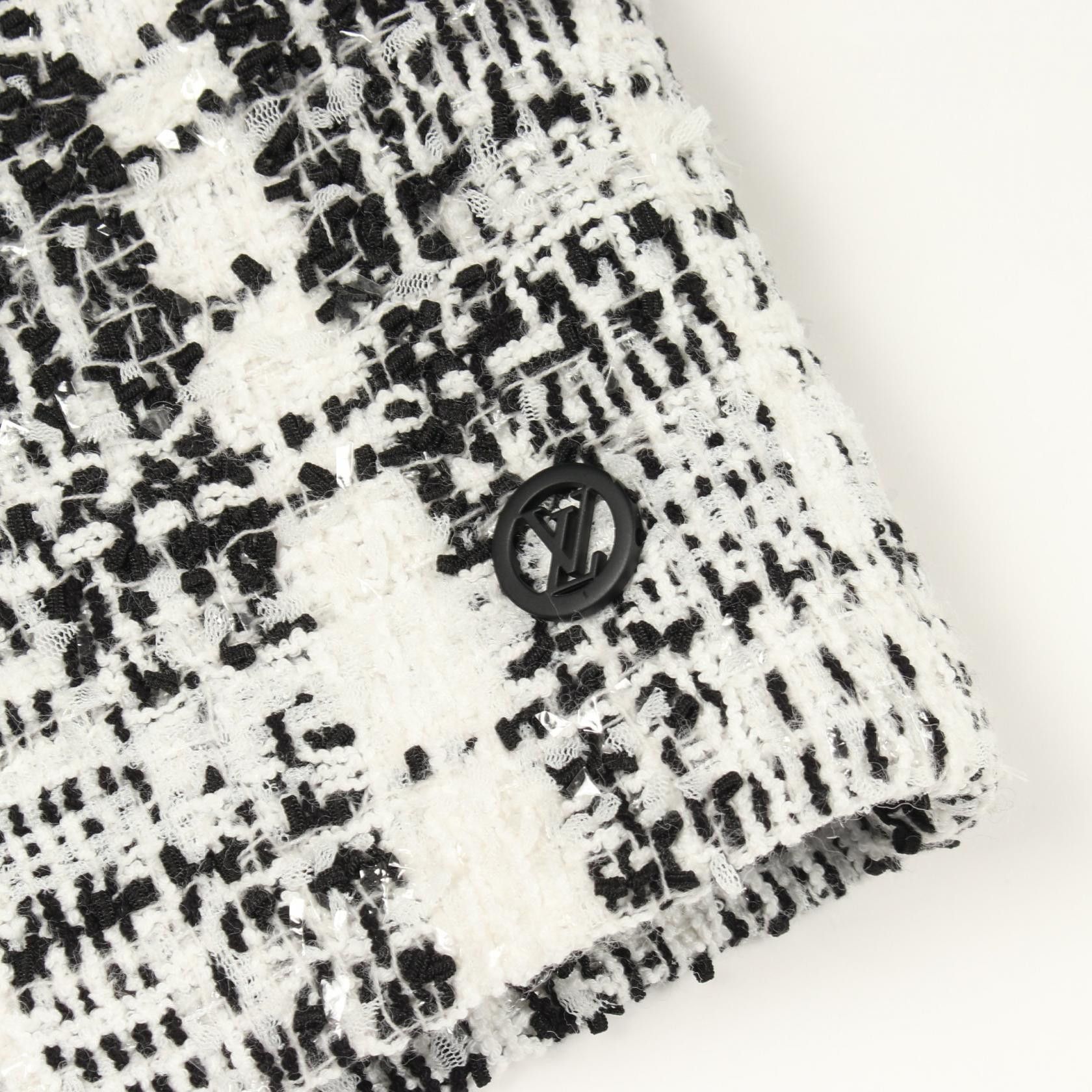 Louis Vuitton Louis Vuitton Louis Vuitton Tweed Skirt Textile Skirts DUTY FREE for USA Size ONE SIZE - 6 Thumbnail