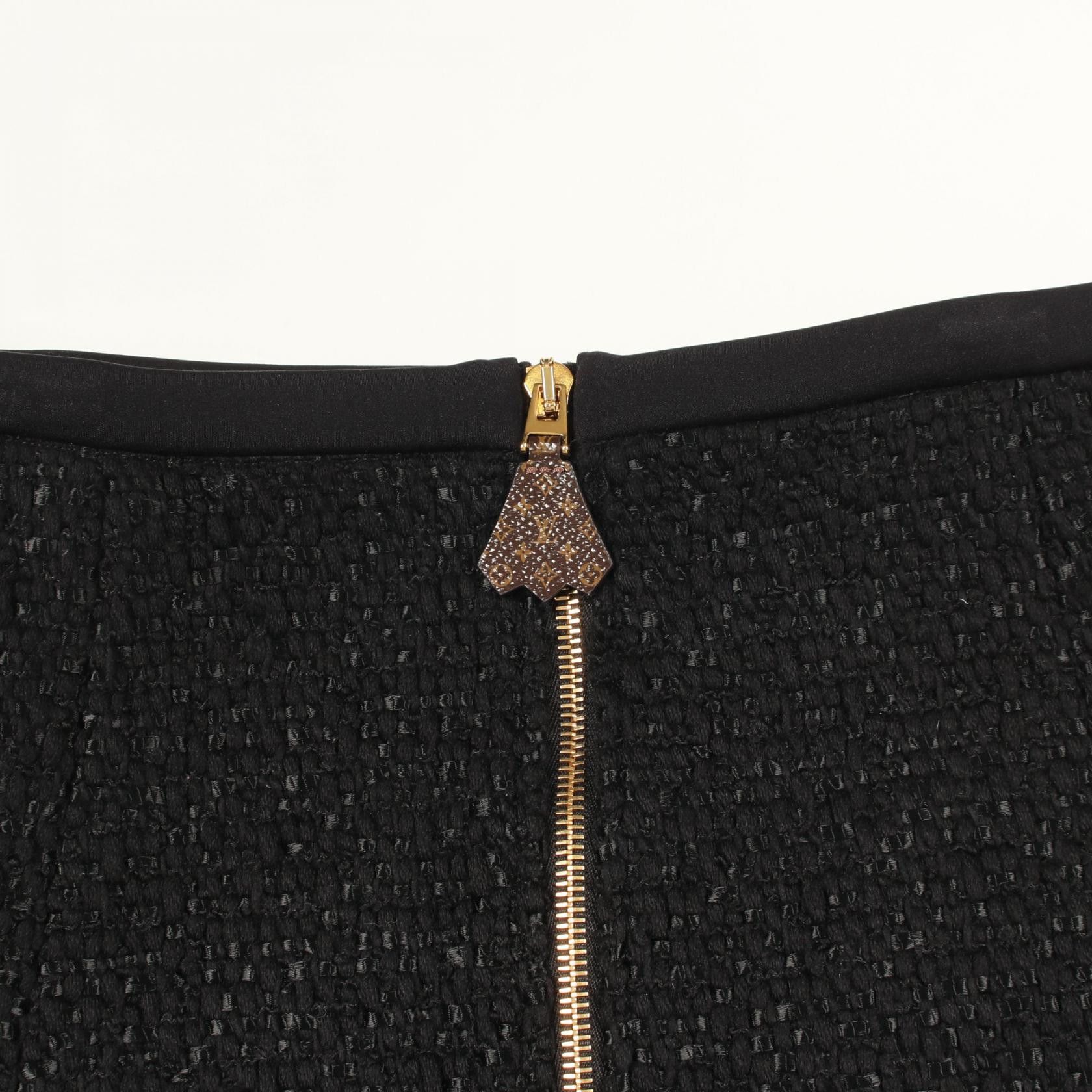 Louis Vuitton Louis Vuitton Louis Vuitton Wool Skirt Textile Skirts DUTY FREE for USA Size ONE SIZE - 5 Thumbnail