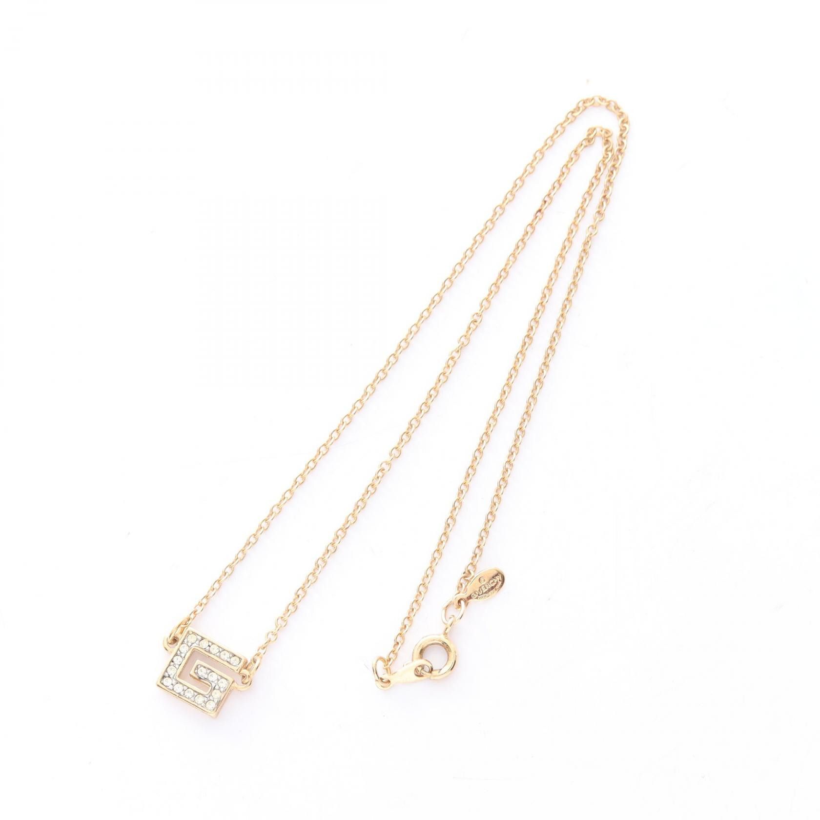 Givenchy Givenchy Givenchy Square G Logo Necklace Metal Necklace DUTY FREE for USA Size ONE SIZE - 3 Thumbnail