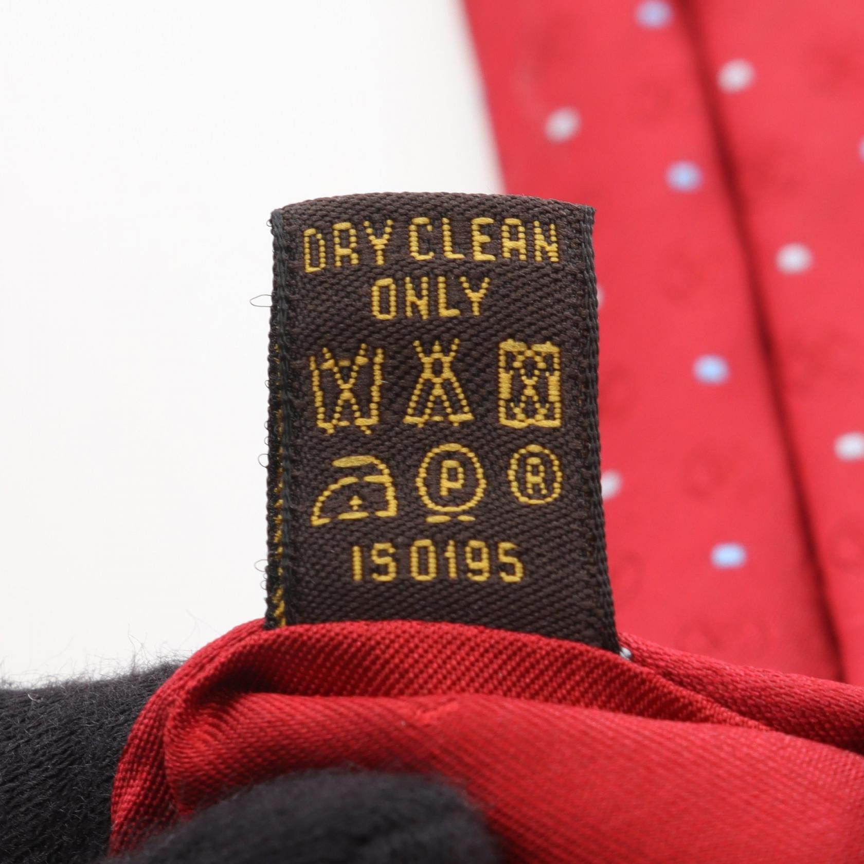 Louis Vuitton Louis Vuitton Louis Vuitton Silk Tie Textile Necktie M70183 DUTY FREE for USA Size ONE SIZE - 6 Thumbnail