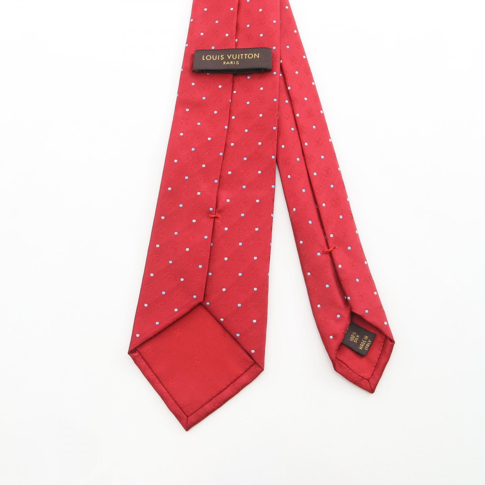 Louis Vuitton Louis Vuitton Louis Vuitton Silk Tie Textile Necktie M70183 DUTY FREE for USA Size ONE SIZE - 3 Thumbnail