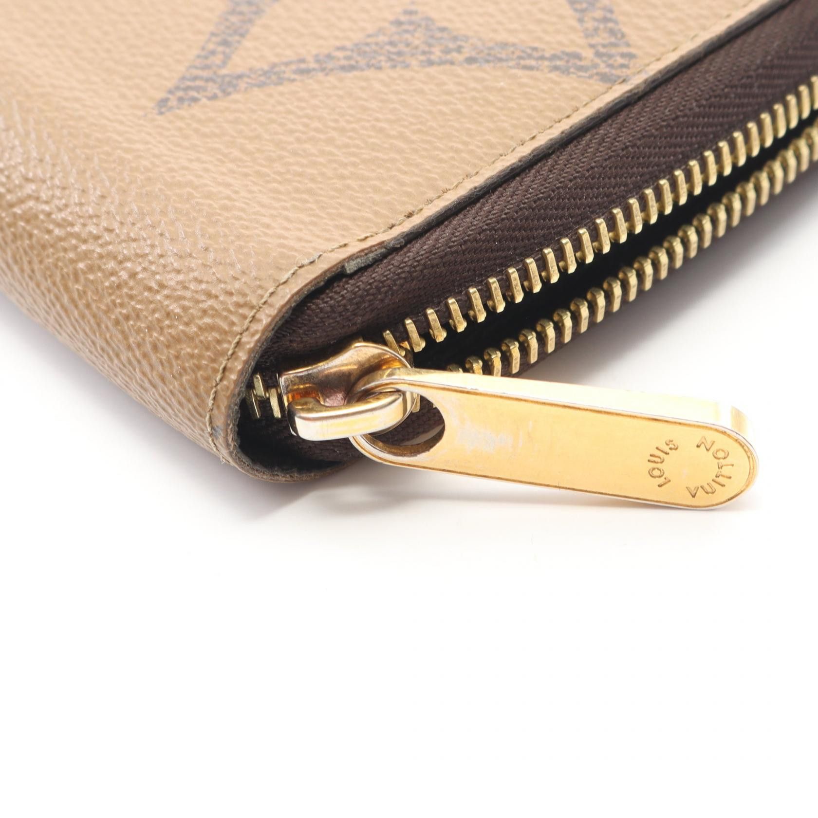 Louis Vuitton Louis Vuitton Louis Vuitton Zippy Wallet Monogram Giant Reverse PVC Coated Canvas Long Wallet Textile Long Wallet M69353 DUTY FREE for USA Size ONE SIZE - 8 Thumbnail