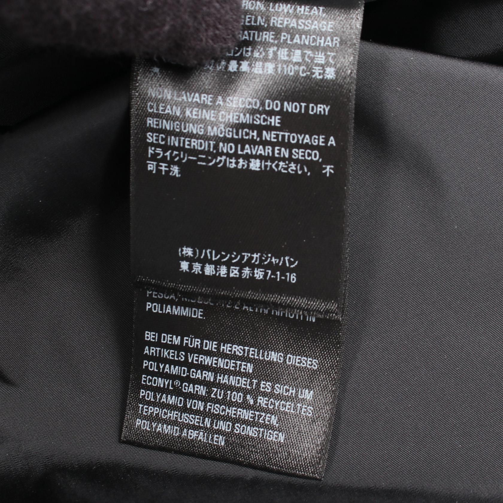 Balenciaga Balenciaga Balenciaga Logo Print Nylon Hooded Jacket Textile Outerwear DUTY FREE for USA Size ONE SIZE - 4 Thumbnail