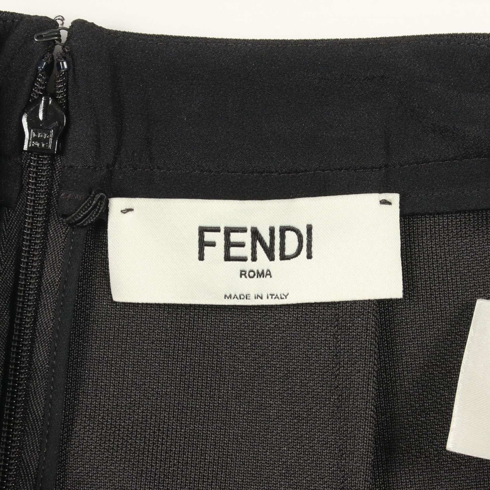 Fendi Fendi Fendi Polyester Skirt Textile Skirts FQ7257AGTS DUTY FREE for USA Size ONE SIZE - 3 Thumbnail