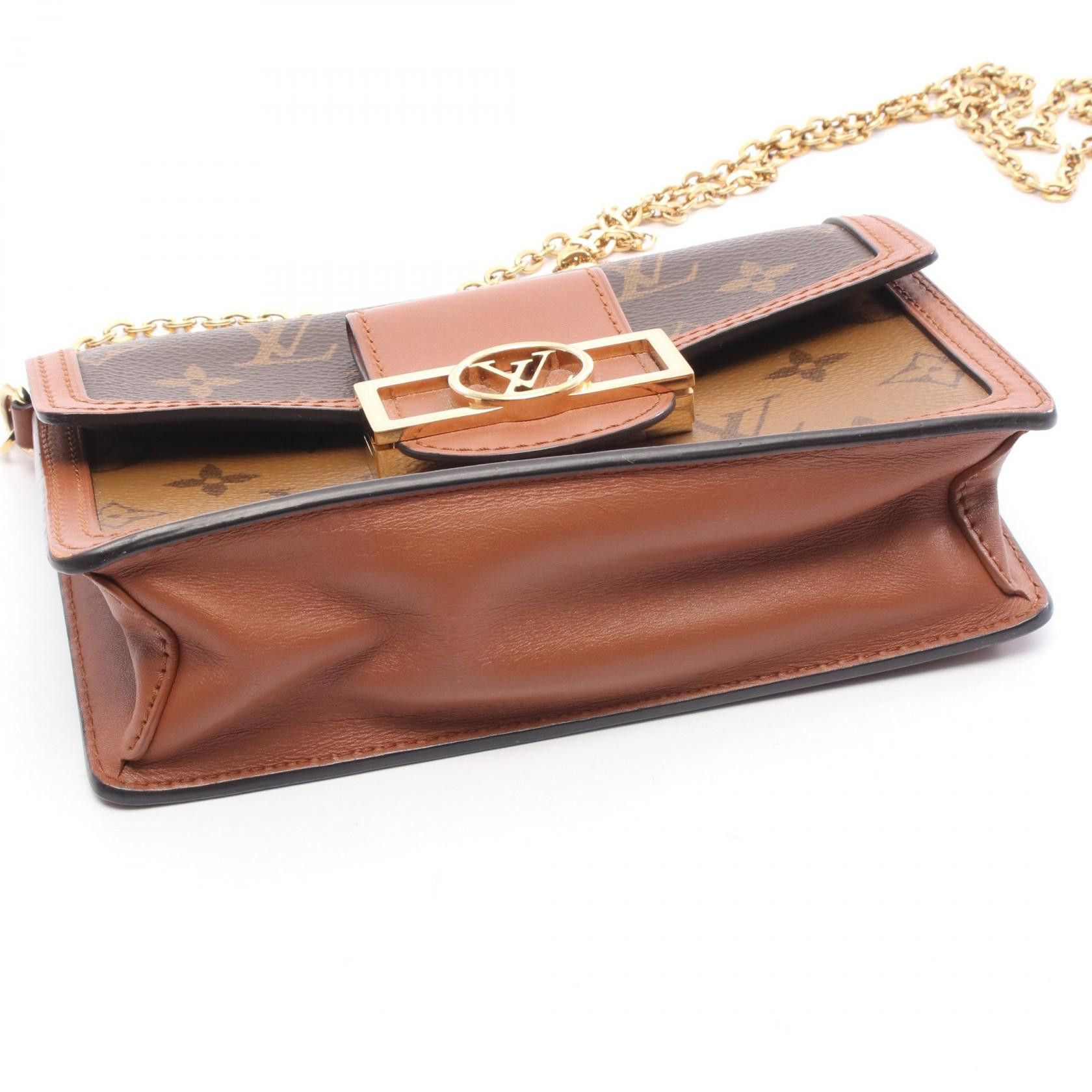 Louis Vuitton Louis Vuitton Louis Vuitton Porte Feuille Dauphine Monogram Reverse shoulder bag Textile Shoulder Bag M68746 DUTY FREE for USA Size ONE SIZE - 6 Thumbnail