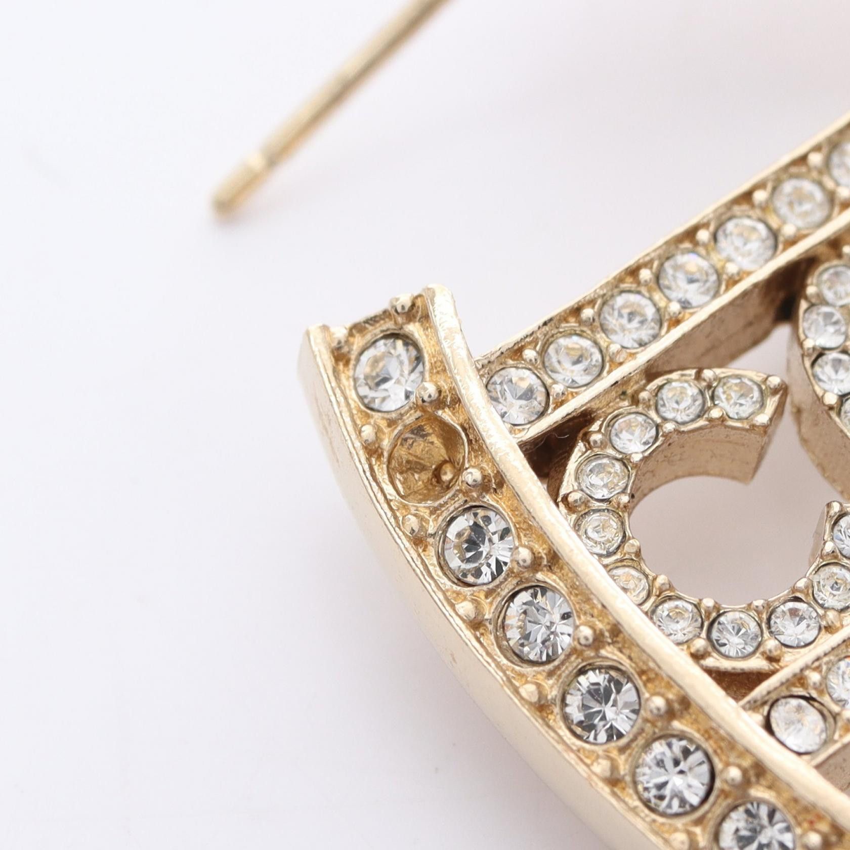 Chanel Chanel Chanel COCO Mark Earrings Metal Earrings DUTY FREE for USA Size ONE SIZE - 6 Thumbnail