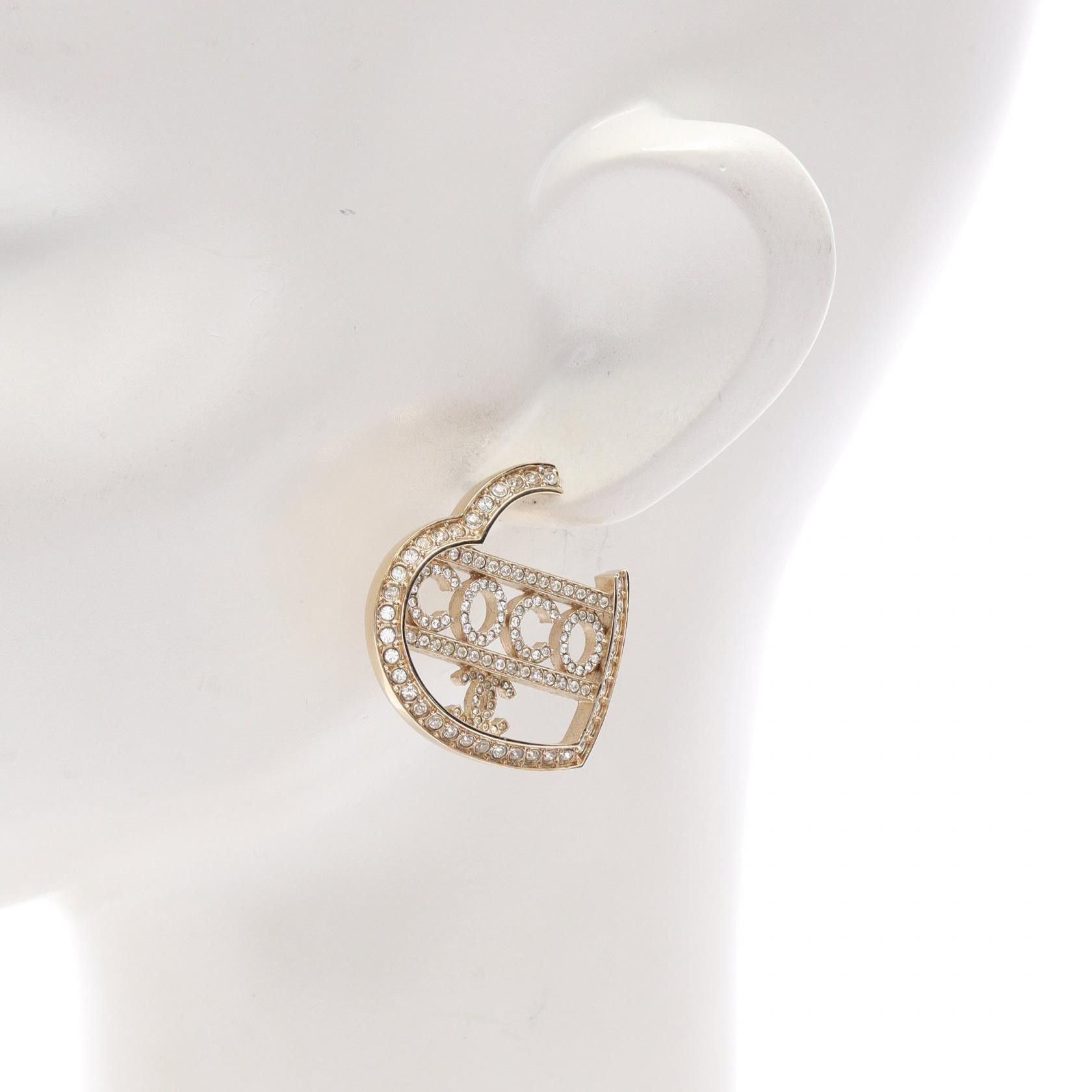 Chanel Chanel Chanel COCO Mark Earrings Metal Earrings DUTY FREE for USA Size ONE SIZE - 5 Thumbnail