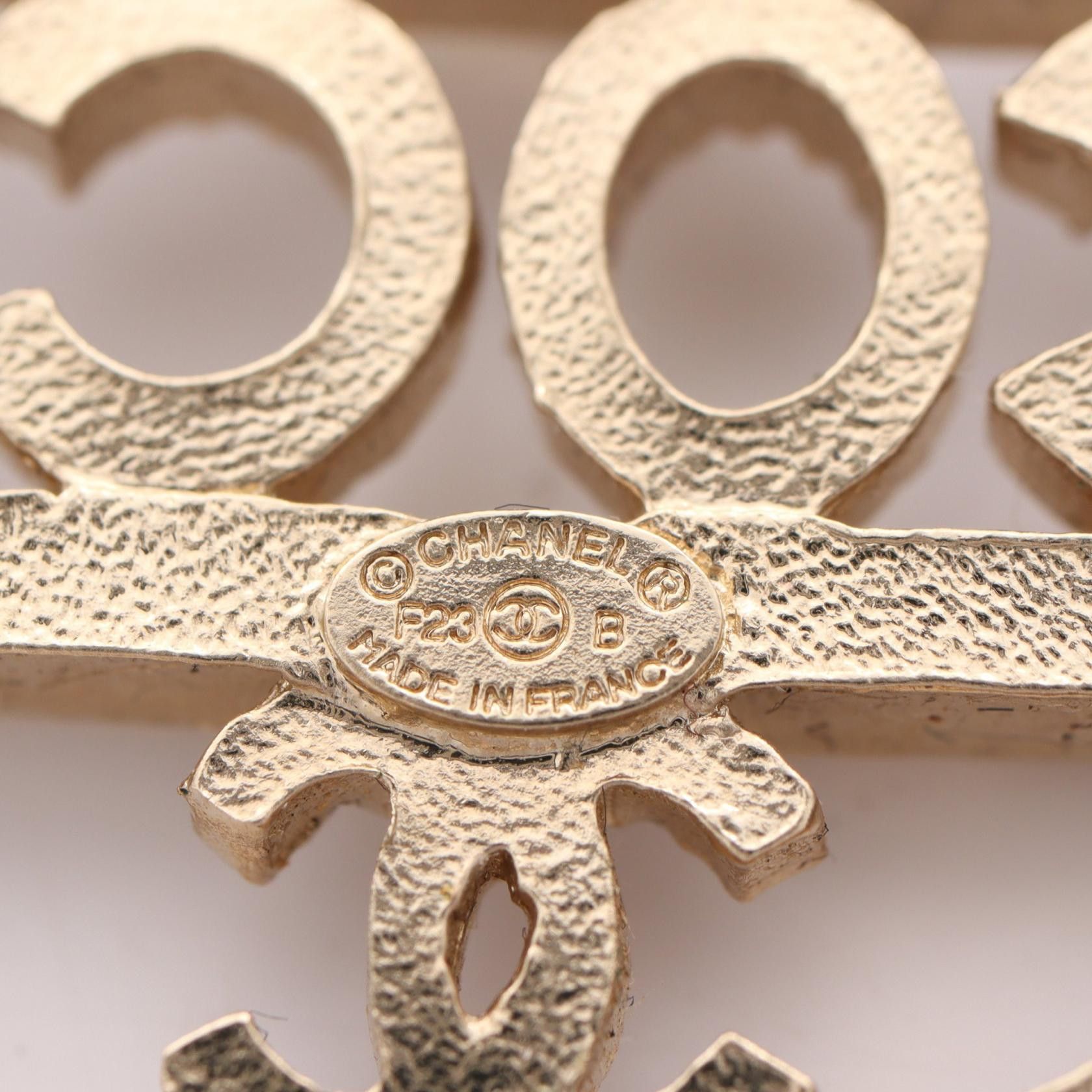 Chanel Chanel Chanel COCO Mark Earrings Metal Earrings DUTY FREE for USA Size ONE SIZE - 4 Thumbnail