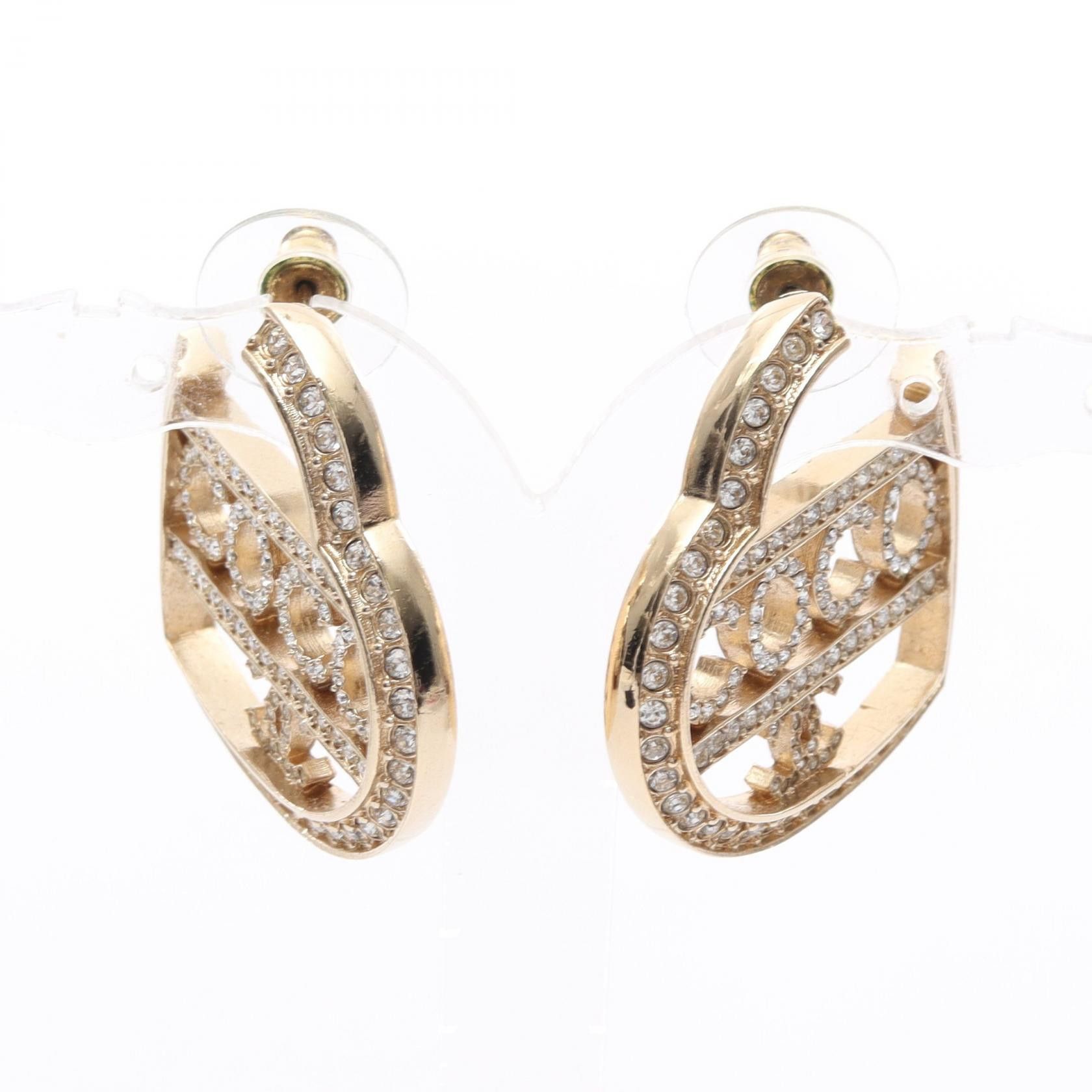 Chanel Chanel Chanel COCO Mark Earrings Metal Earrings DUTY FREE for USA Size ONE SIZE - 2 Thumbnail
