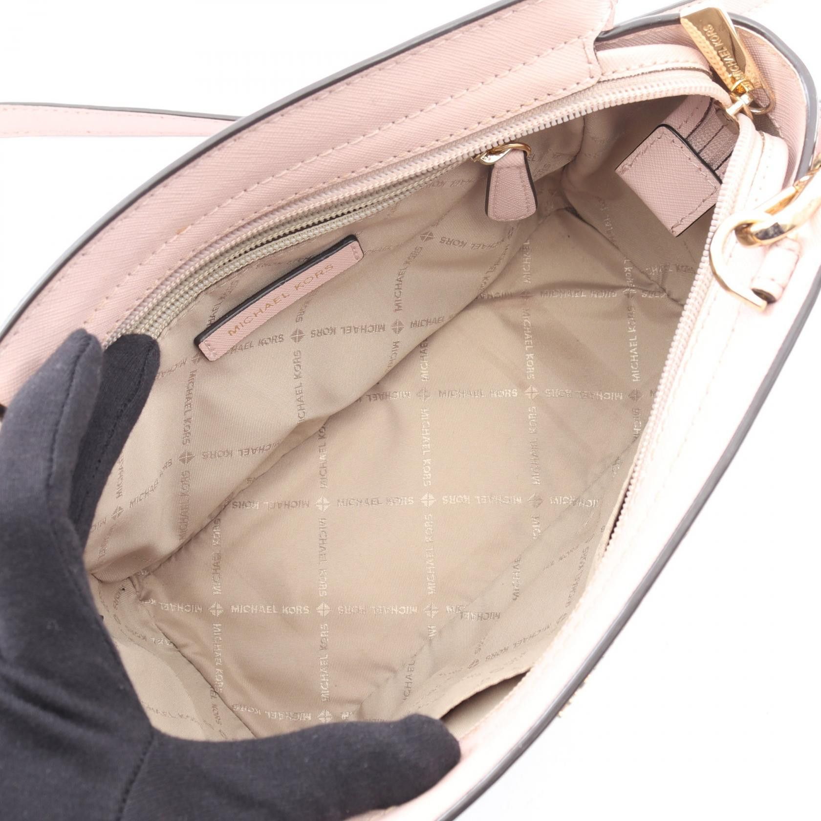 Michael Kors Michael Kors Michael Kors Selma Leather Shoulder Bag Leather Shoulder Bag 35H8GLMM6L DUTY FREE for USA Size ONE SIZE - 3 Thumbnail