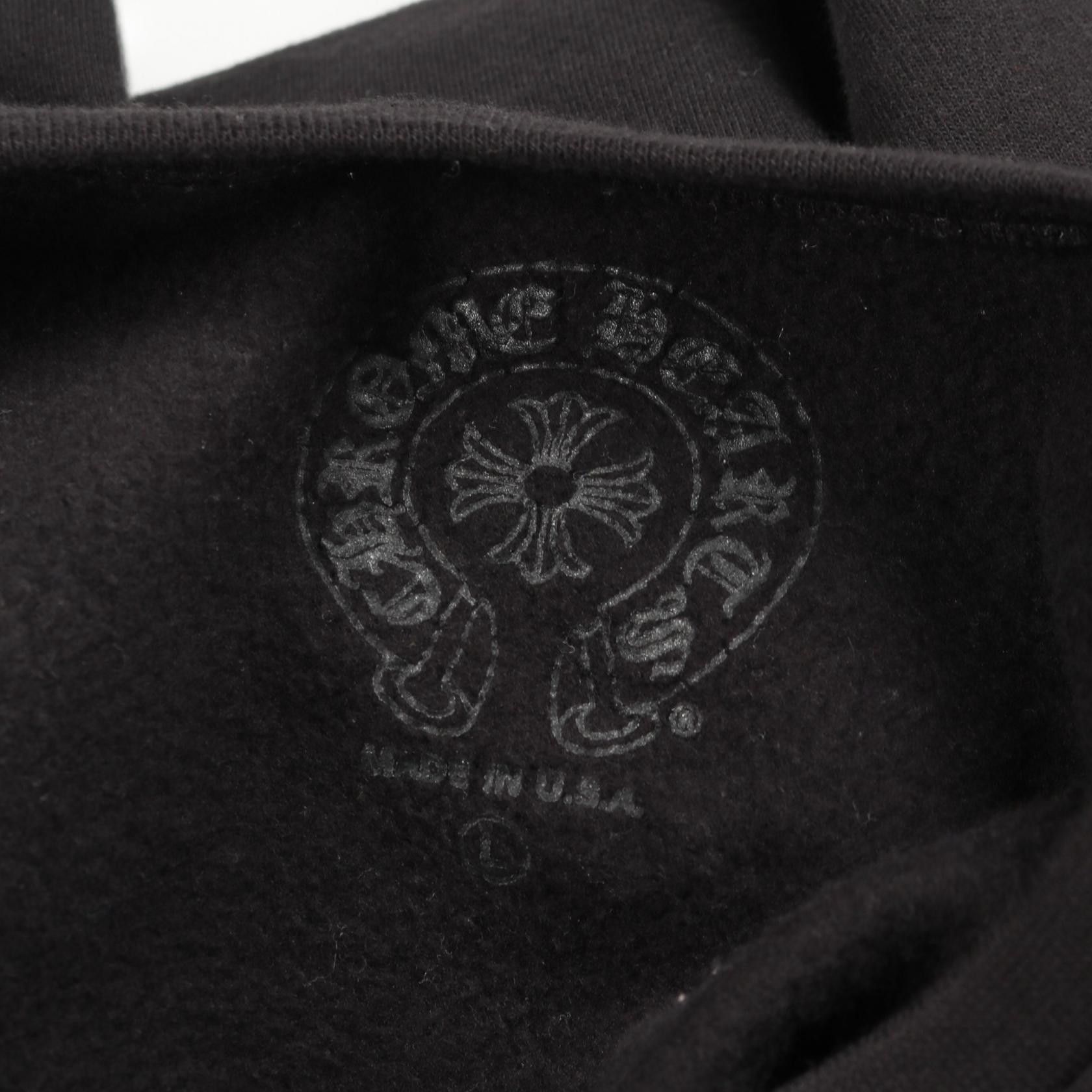 Chrome Hearts Chrome Hearts Chrome Hearts Neck Logo Cotton Sweatshirt Textile Sweatshirts & Hoodies DUTY FREE for USA Size ONE SIZE - 3 Thumbnail